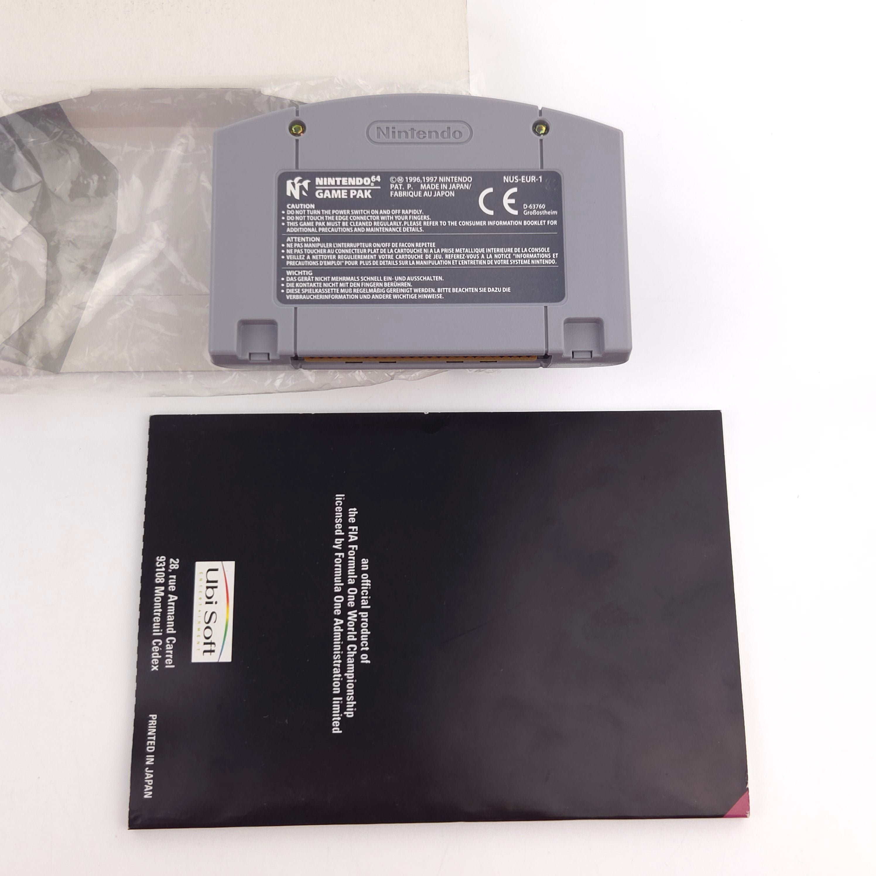 Nintendo 64 Spiel – F1 Pole Position 64 (OVP PAL)