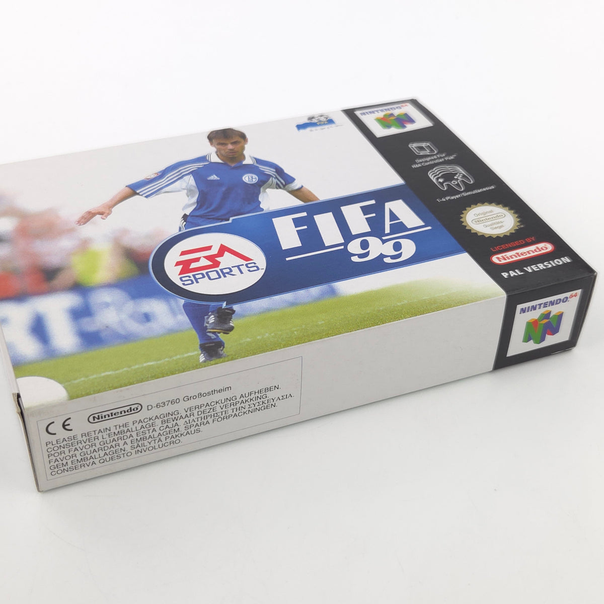 Nintendo 64 Spiel FIFA 99 OVP PAL DE