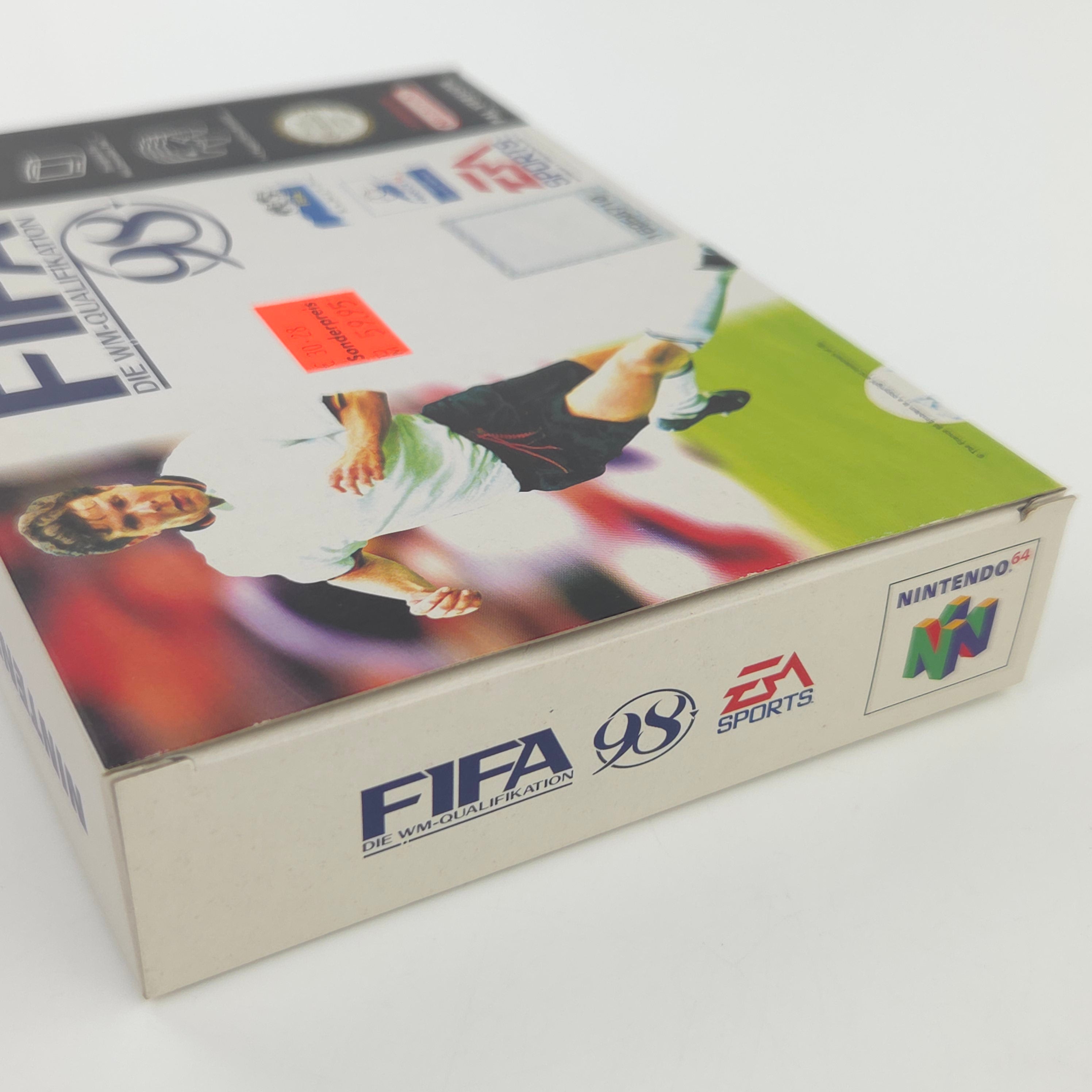 Nintendo 64 Spiel FIFA WM Qualifikation 98 N64 OVP PAL