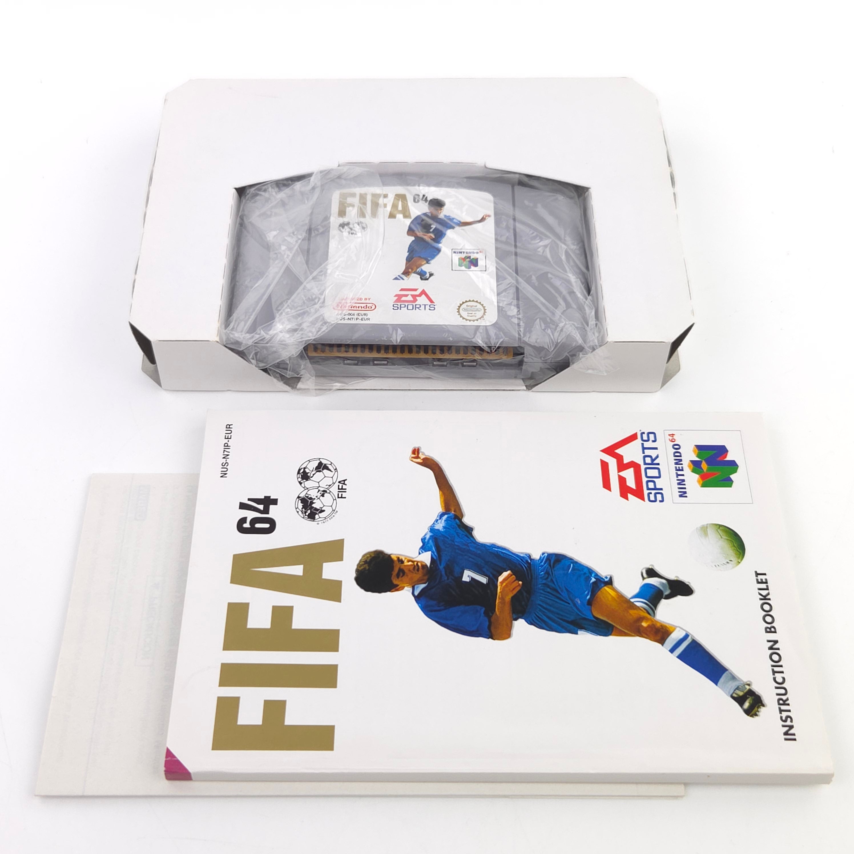 Nintendo 64 Spiel – FIFA 64 (N64 OVP PAL)