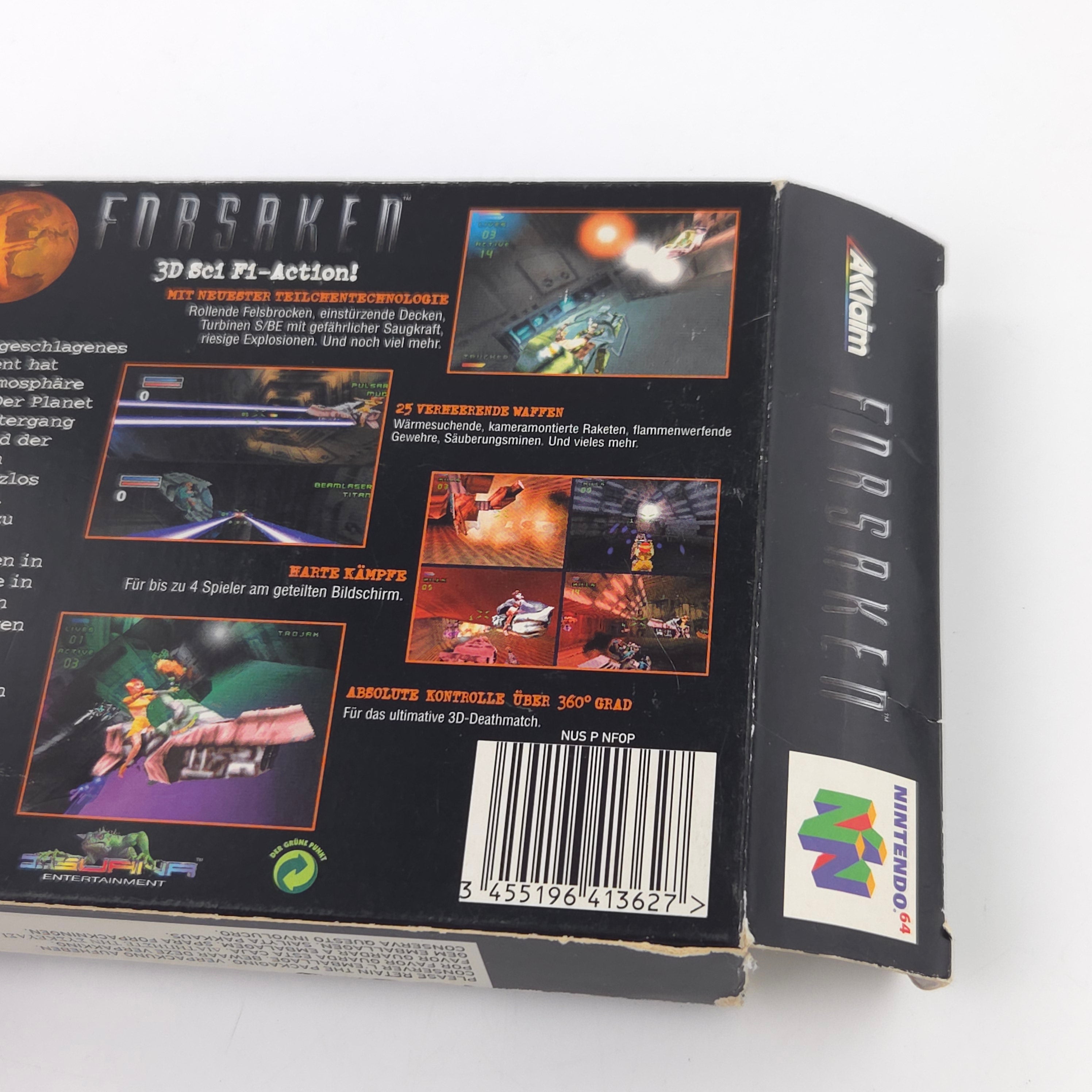 Nintendo 64 Spiel – Forsaken (N64 OVP PAL)
