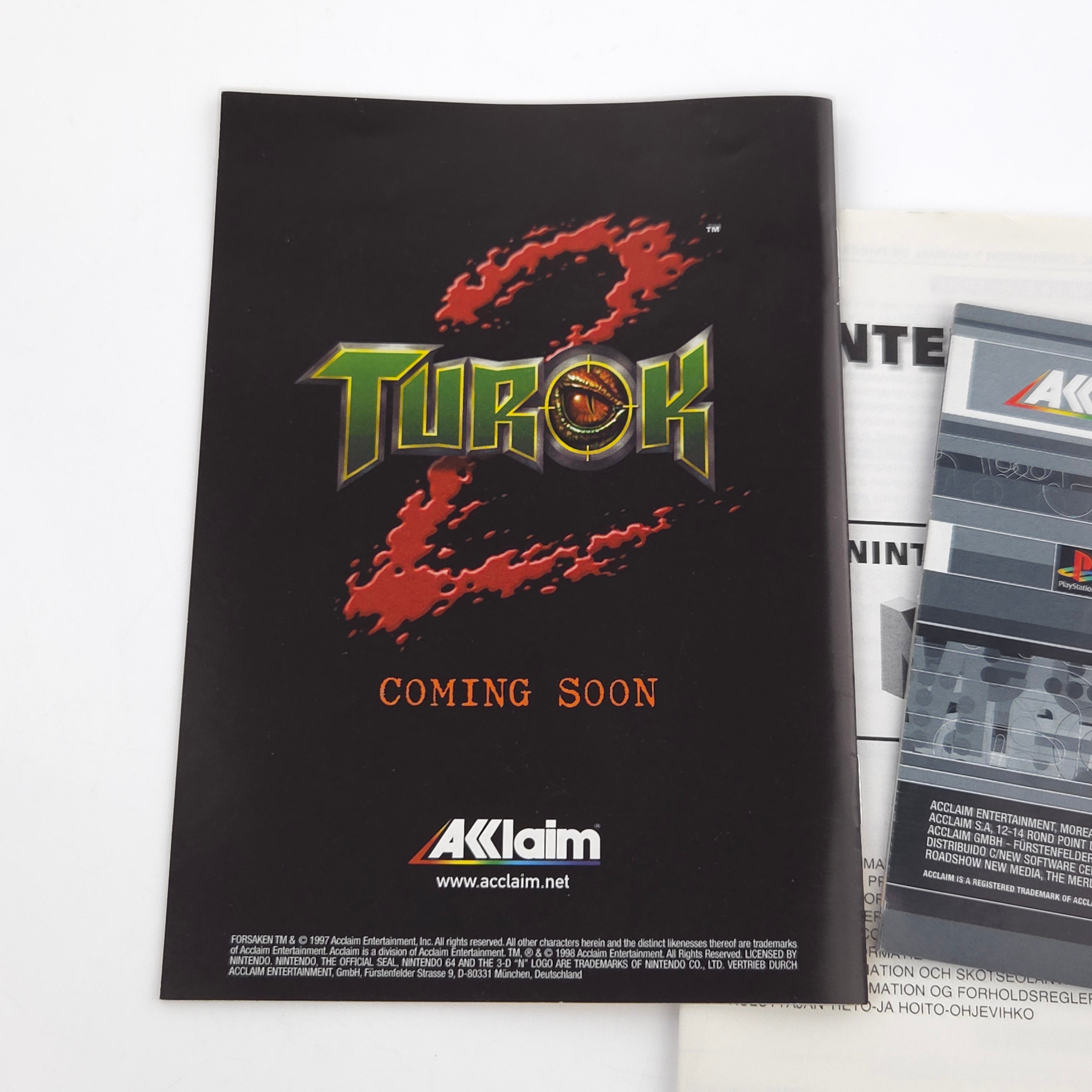 Nintendo 64 Spiel – Forsaken (N64 OVP PAL)