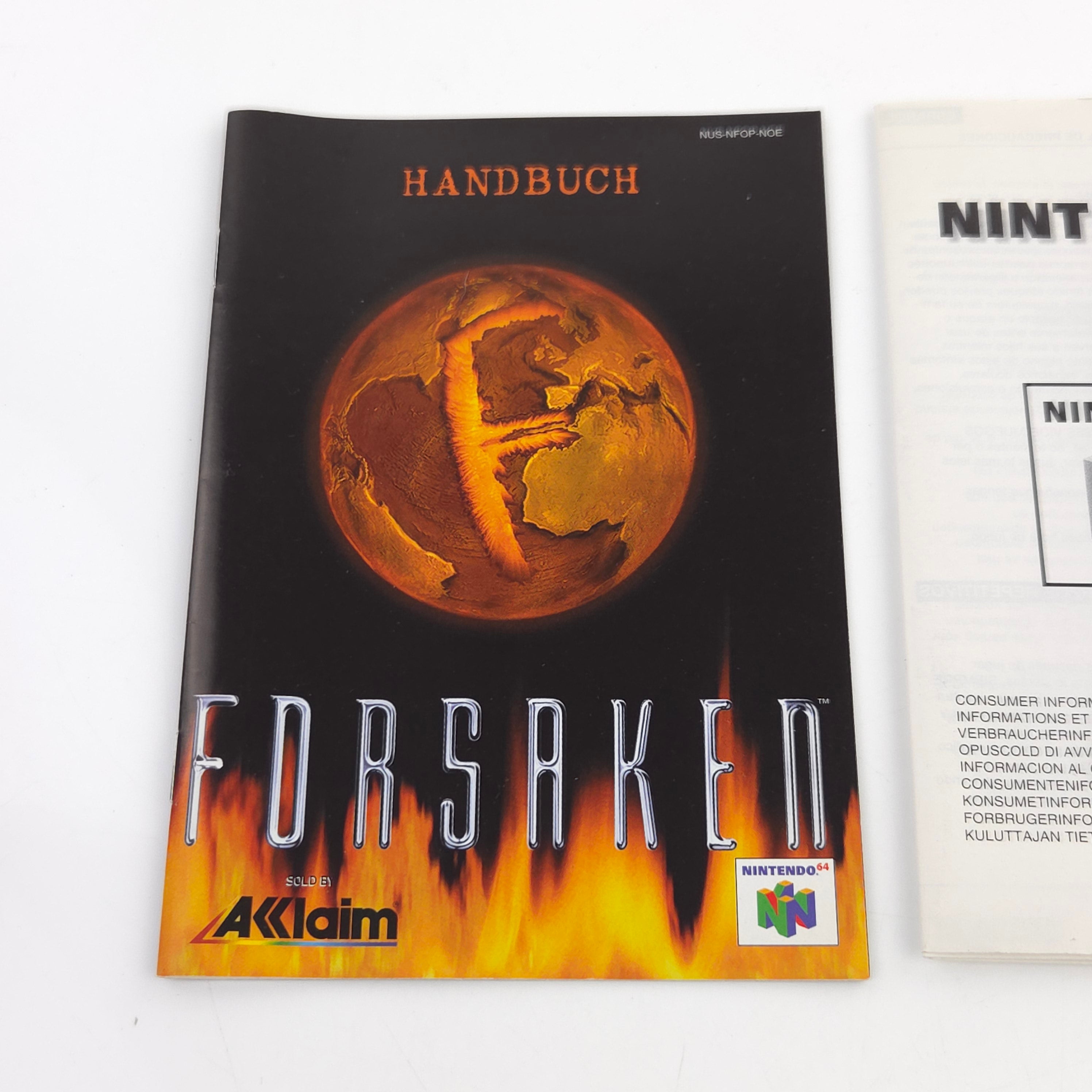 Nintendo 64 Spiel – Forsaken (N64 OVP PAL)