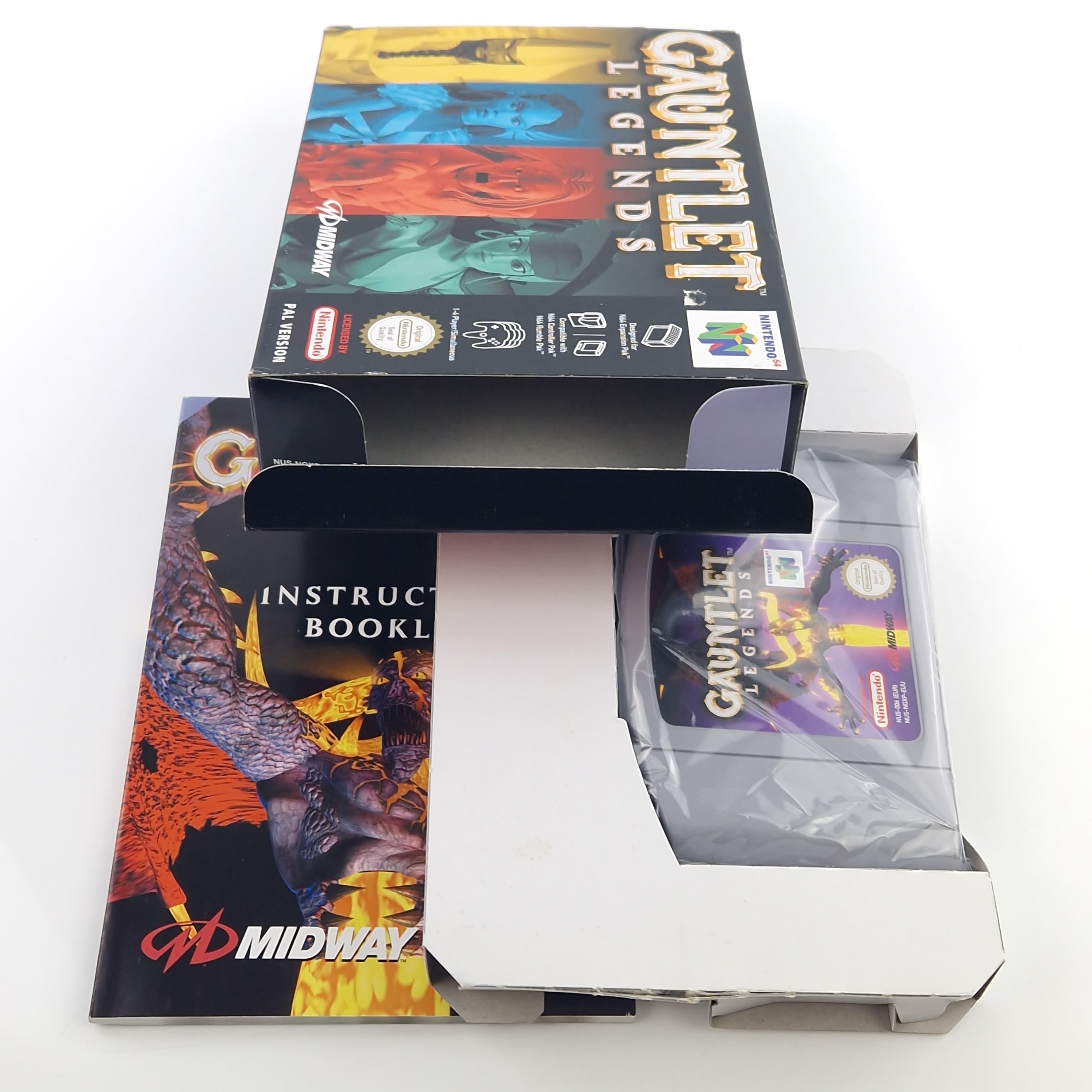 Nintendo 64 Spiel – Gauntlet Legends (PAL EUU OVP CIB)