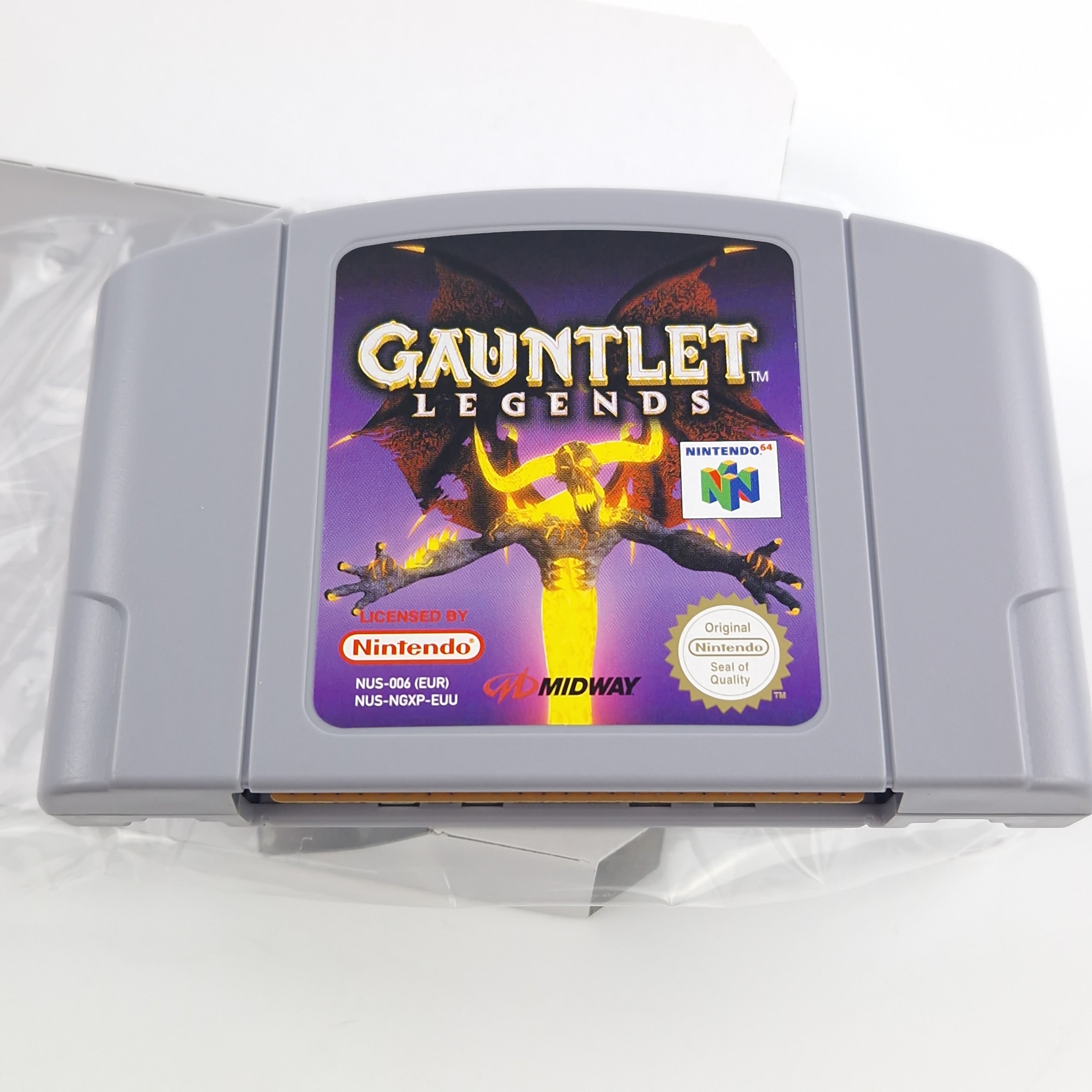 Nintendo 64 Spiel – Gauntlet Legends (PAL EUU OVP CIB)