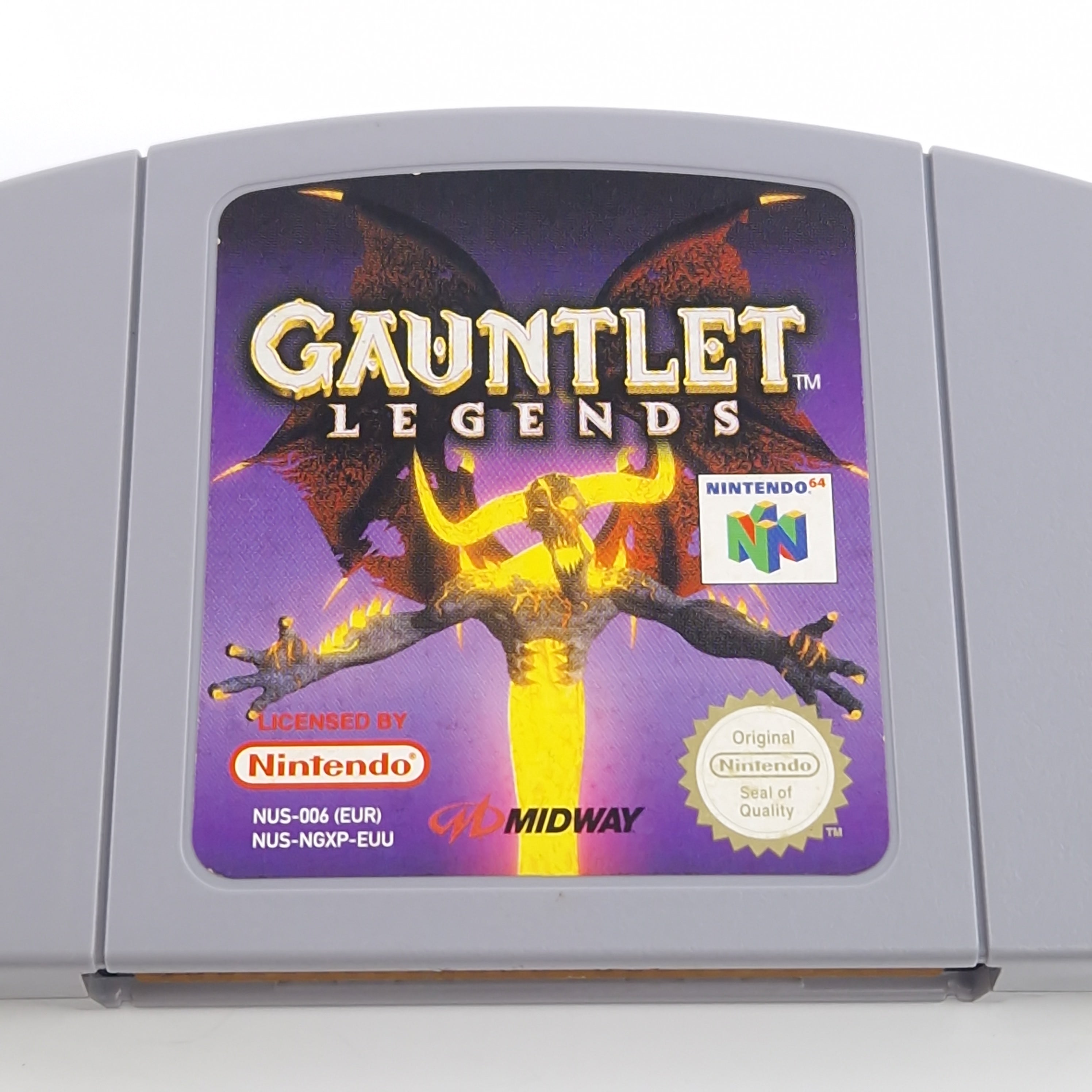Nintendo 64 Spiel – Gauntlet Legends N64 Modul PAL EUR