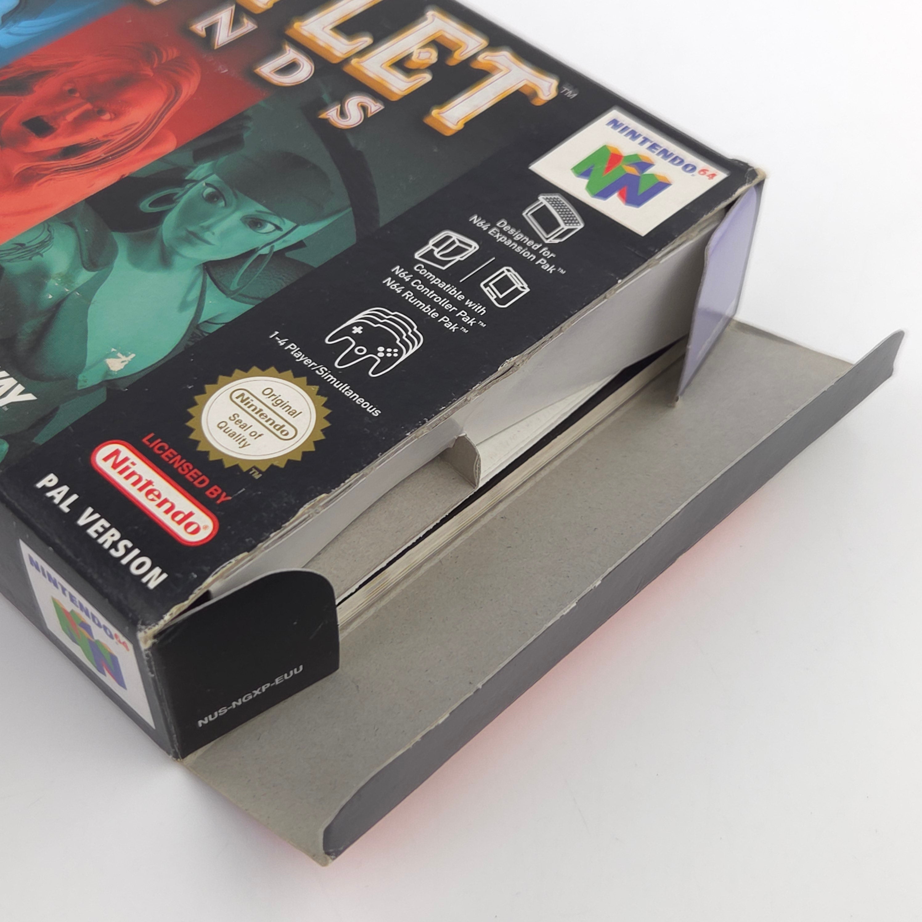 Nintendo 64 Spiel Gauntlet Legends N64 OVP CIB PAL EUR