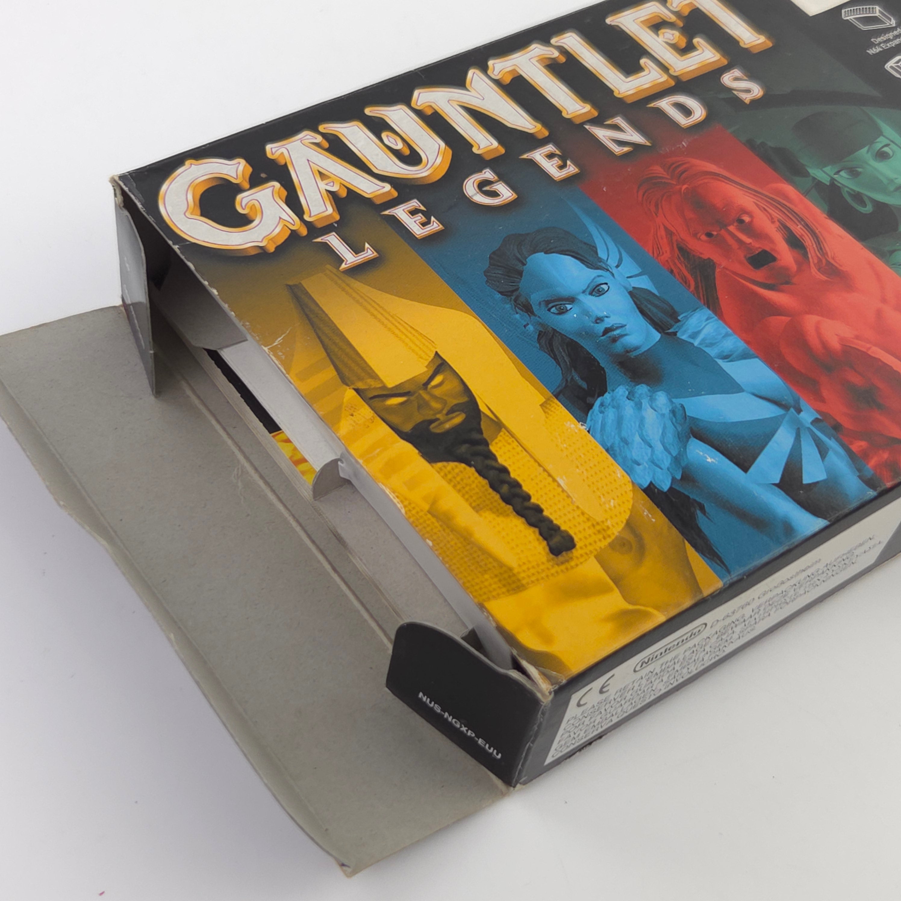 Nintendo 64 Spiel Gauntlet Legends N64 OVP CIB PAL EUR