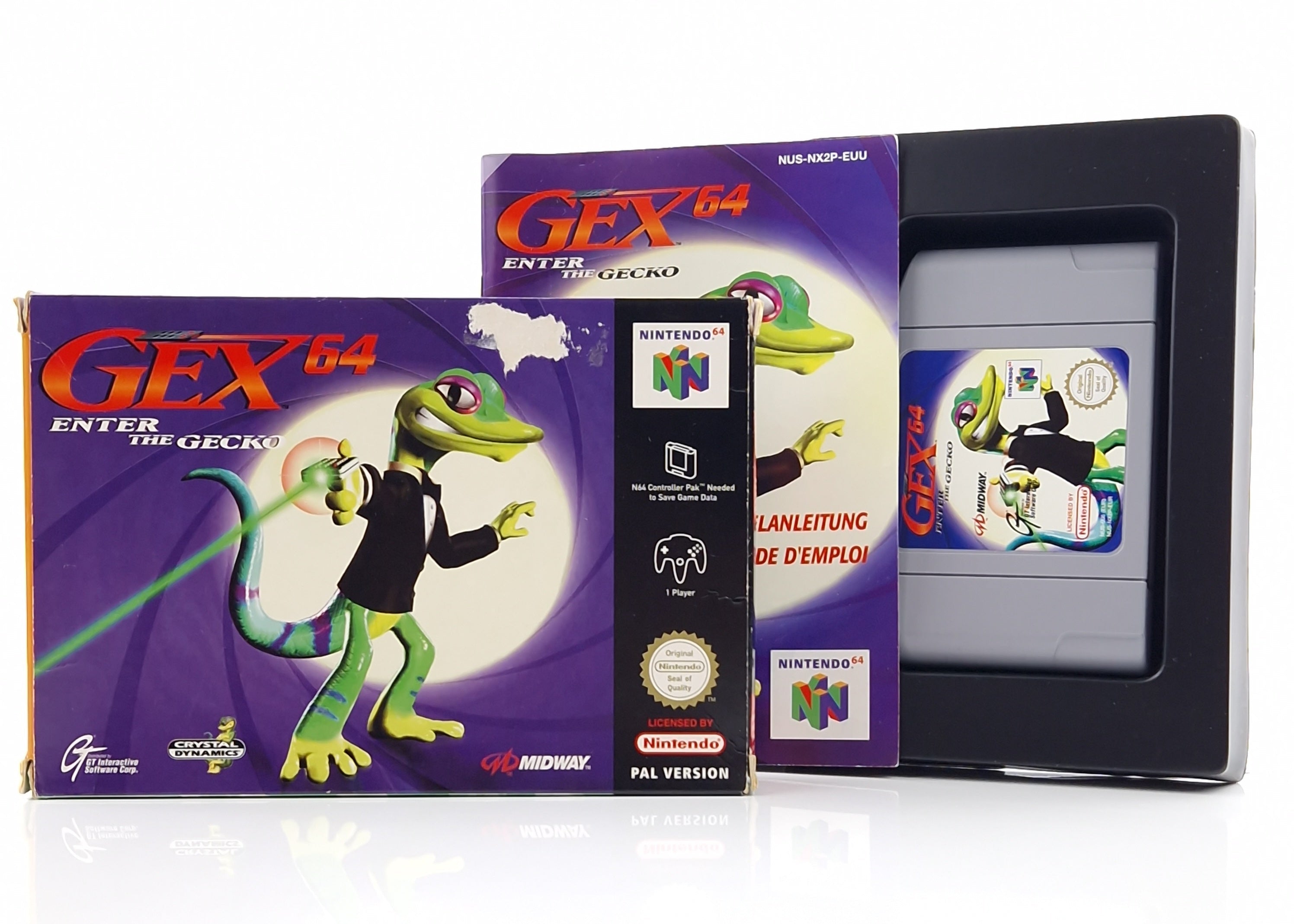 Nintendo 64 Spiel – GEX 64 Enter the Gecko (N64 PAL OVP)