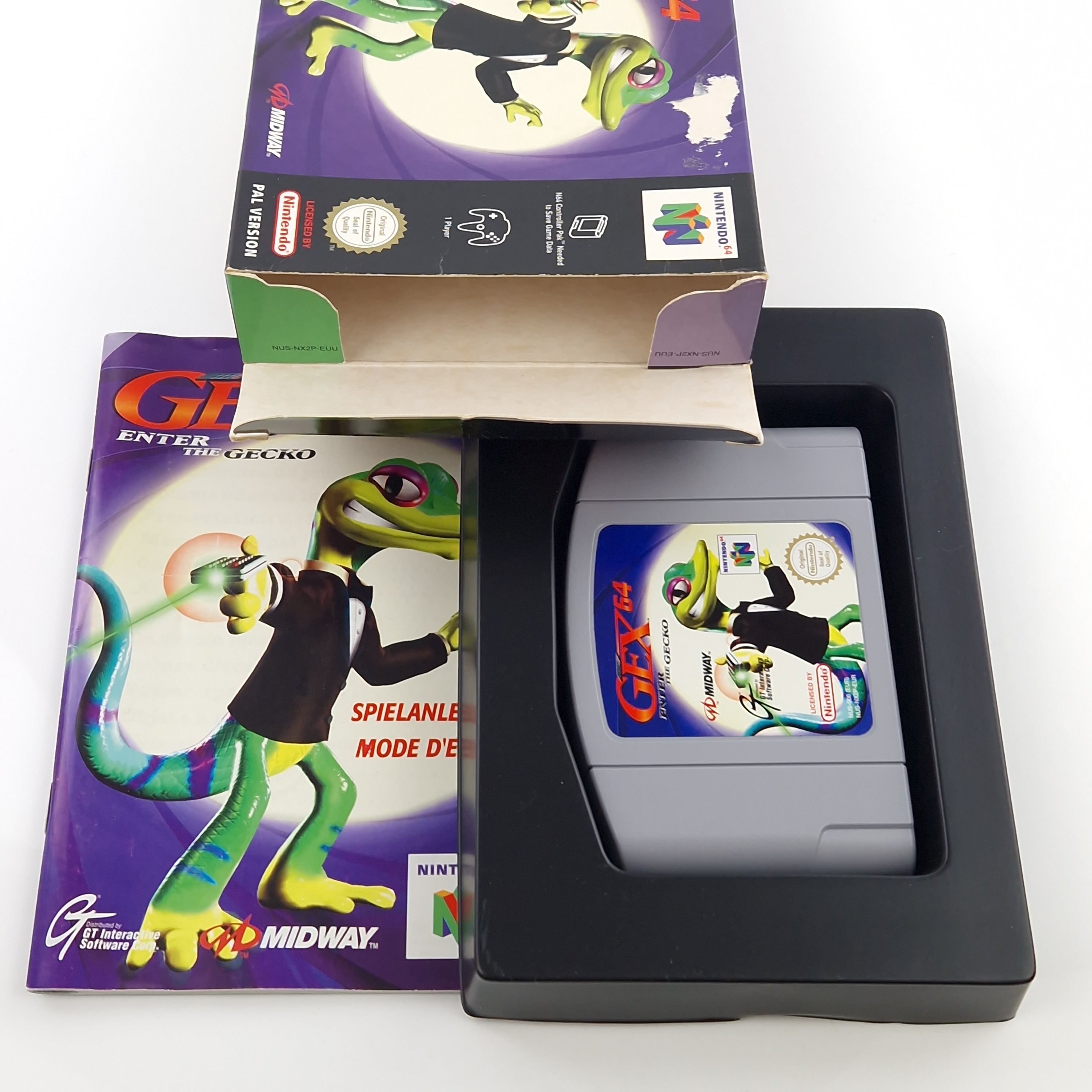 Nintendo 64 Spiel – GEX 64 Enter the Gecko (N64 PAL OVP)