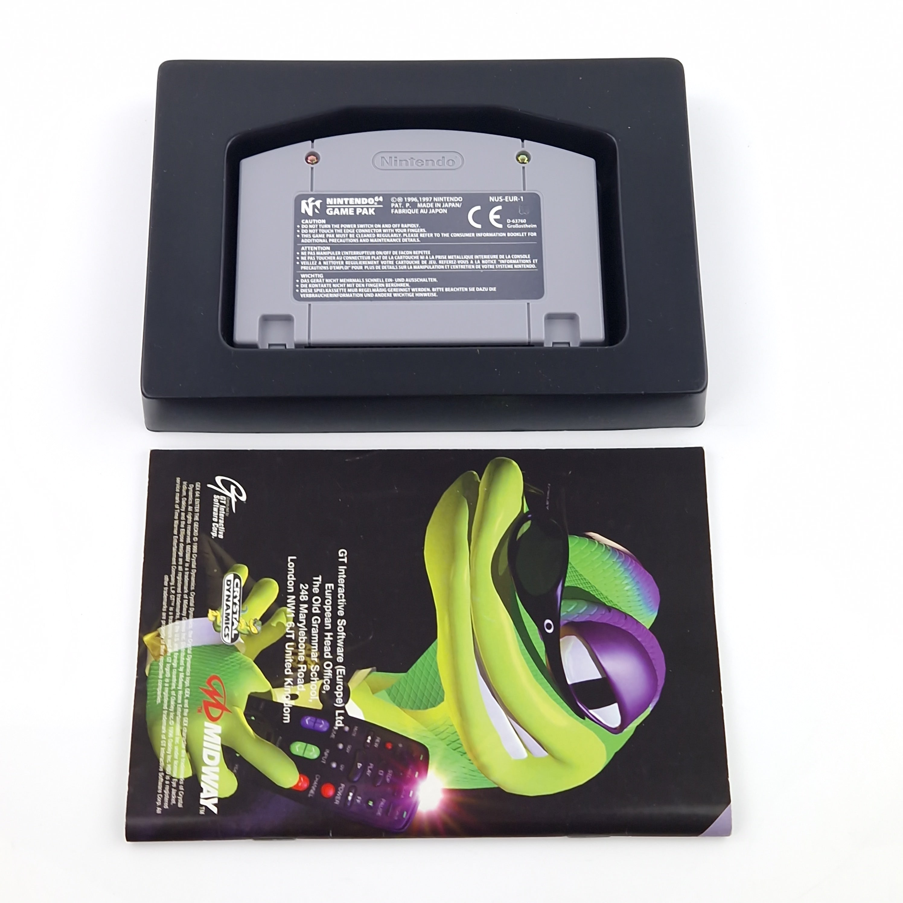 Nintendo 64 Spiel – GEX 64 Enter the Gecko (N64 PAL OVP)