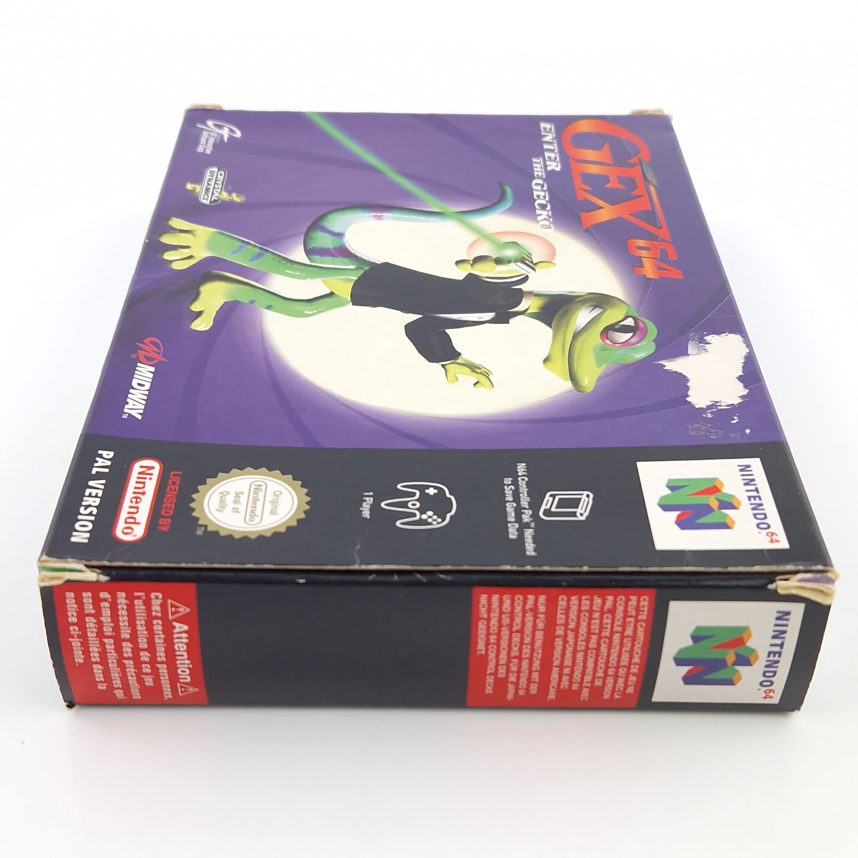 Nintendo 64 Spiel – GEX 64 Enter the Gecko (N64 PAL OVP)
