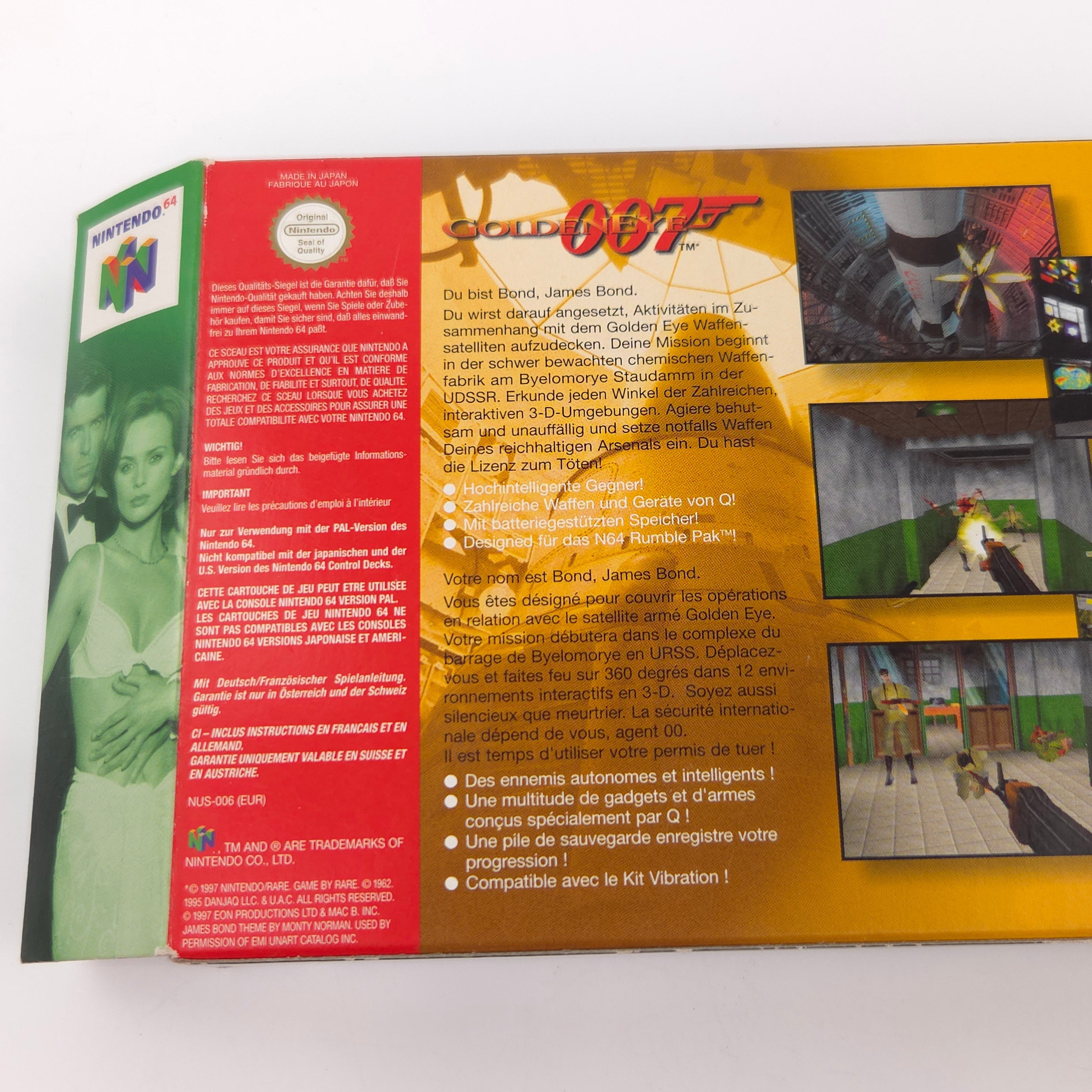 Nintendo 64 Spiel – GoldenEye 007 (OVP PAL)