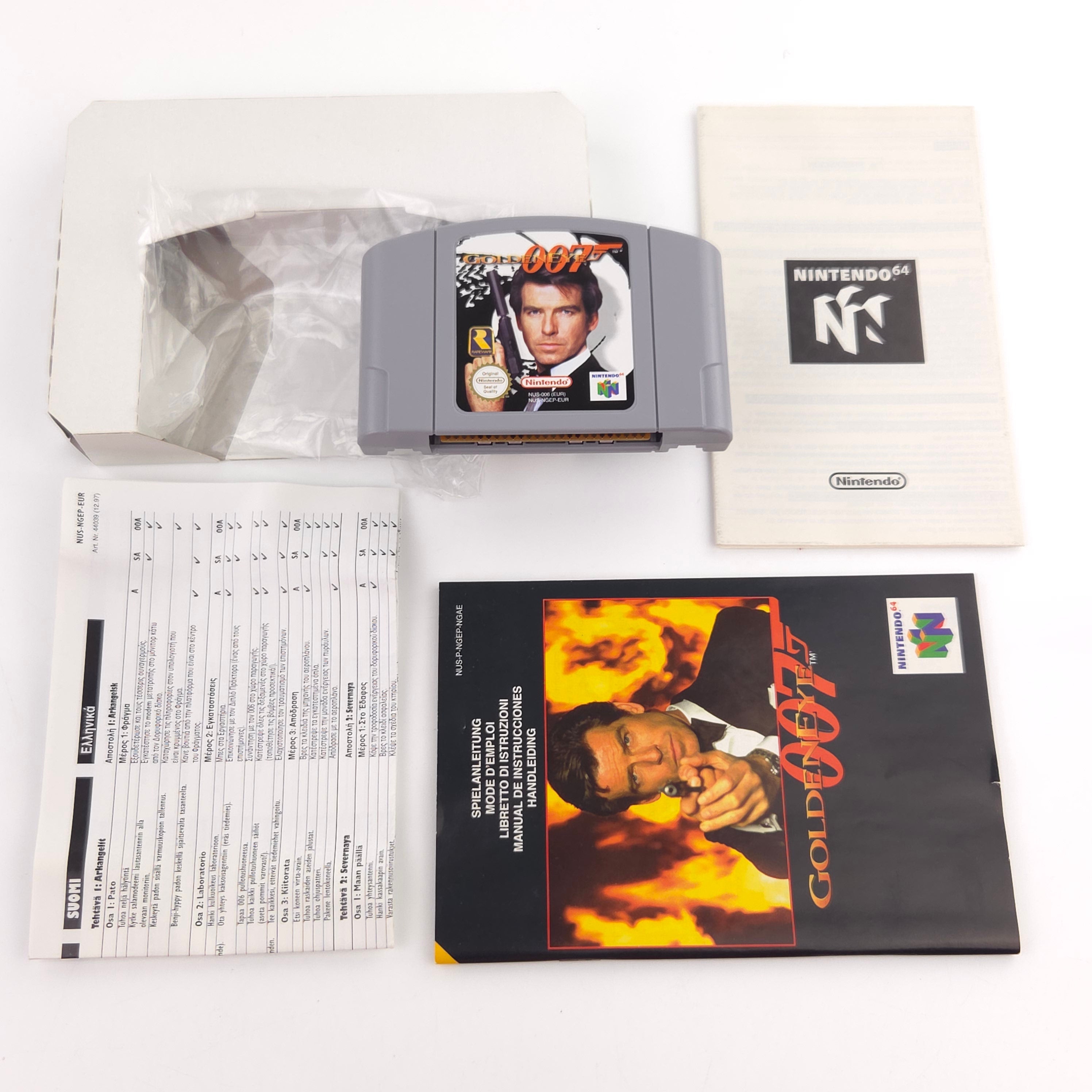 Nintendo 64 Spiel – GoldenEye 007 (OVP PAL)