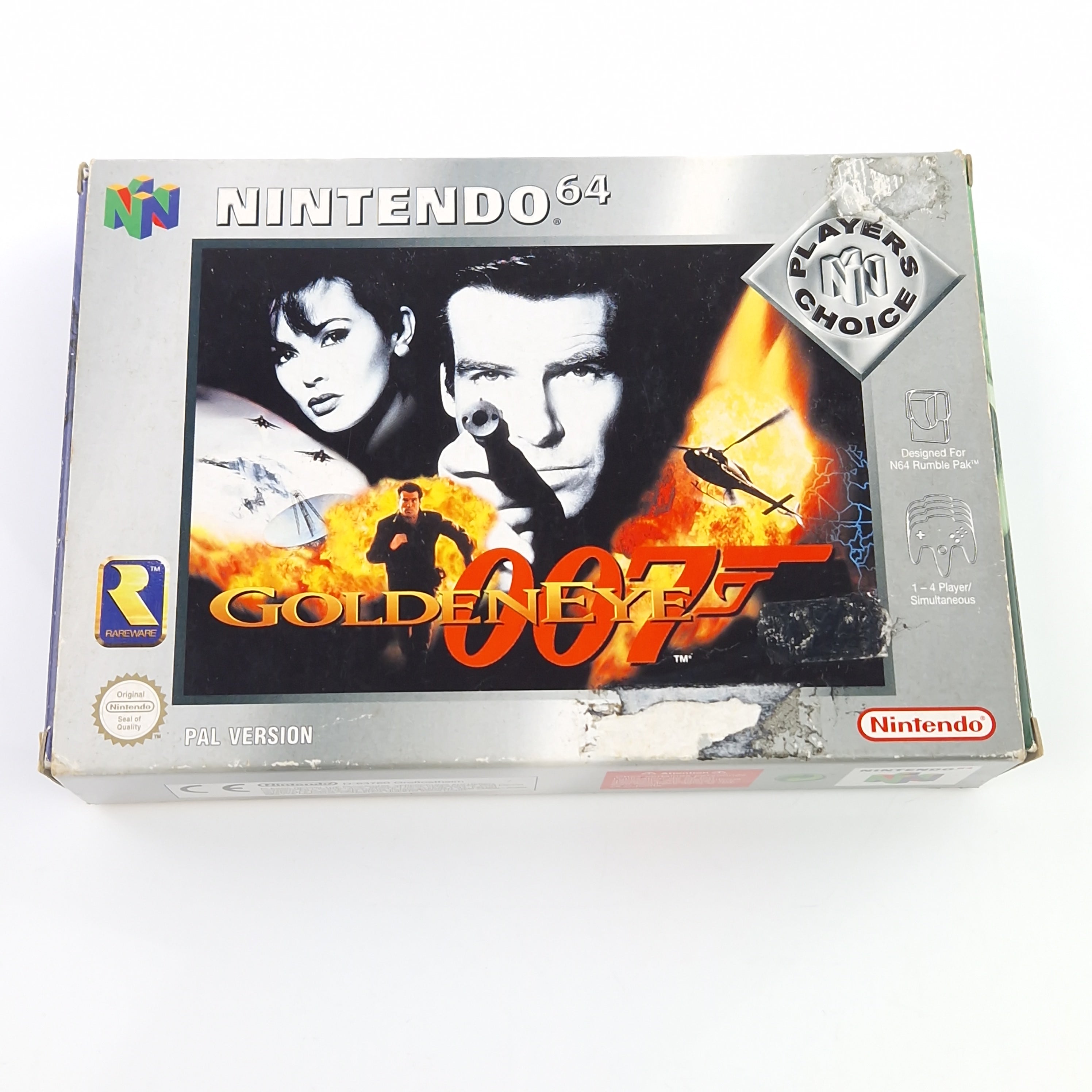 Nintendo 64 Spiel – Goldeneye 007 James Bond (OVP PAL)