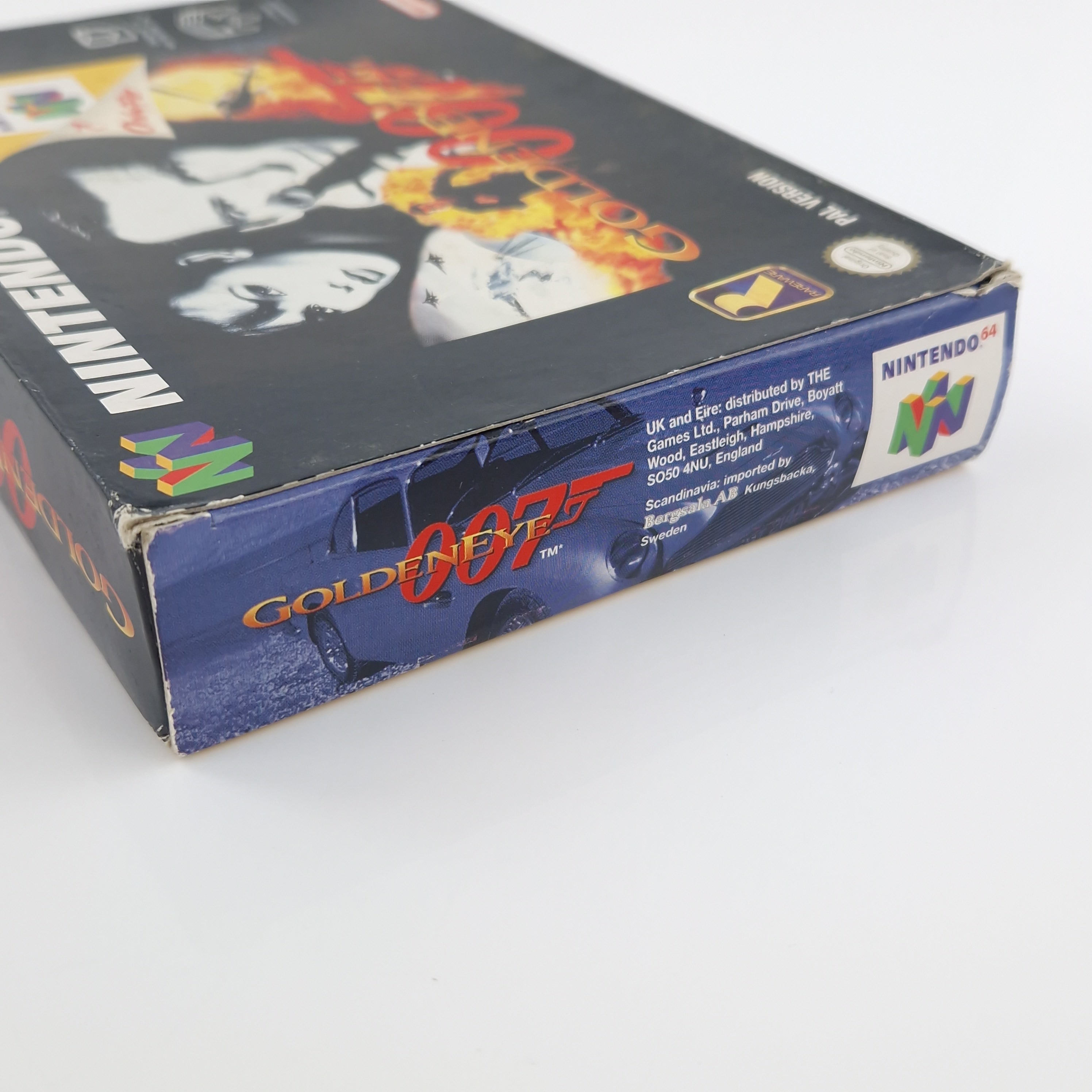 Nintendo 64 Spiel – Goldeneye 007 Modul Anleitung OVP PAL