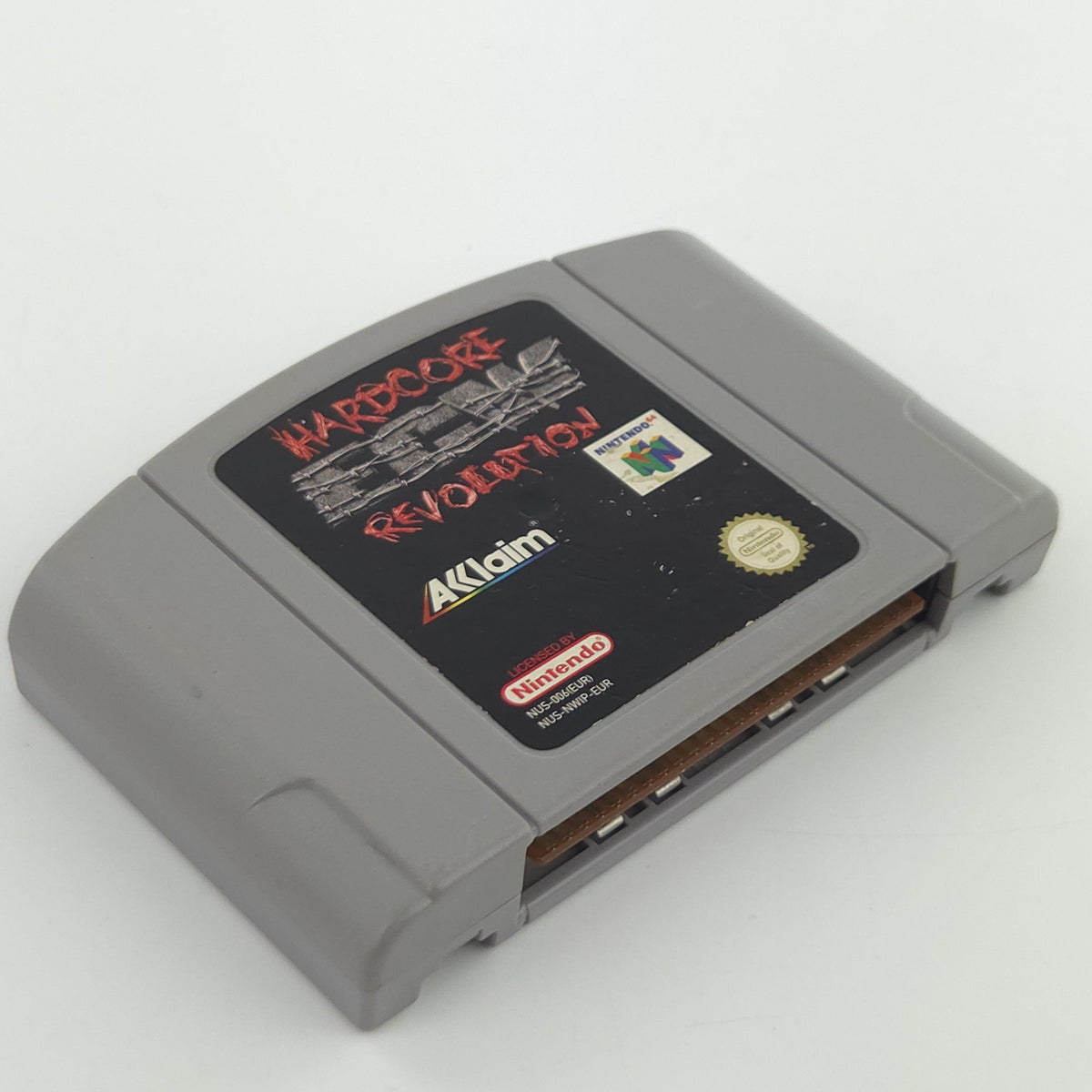 Nintendo 64 Spiel Hardcore ECW Revolution Modul