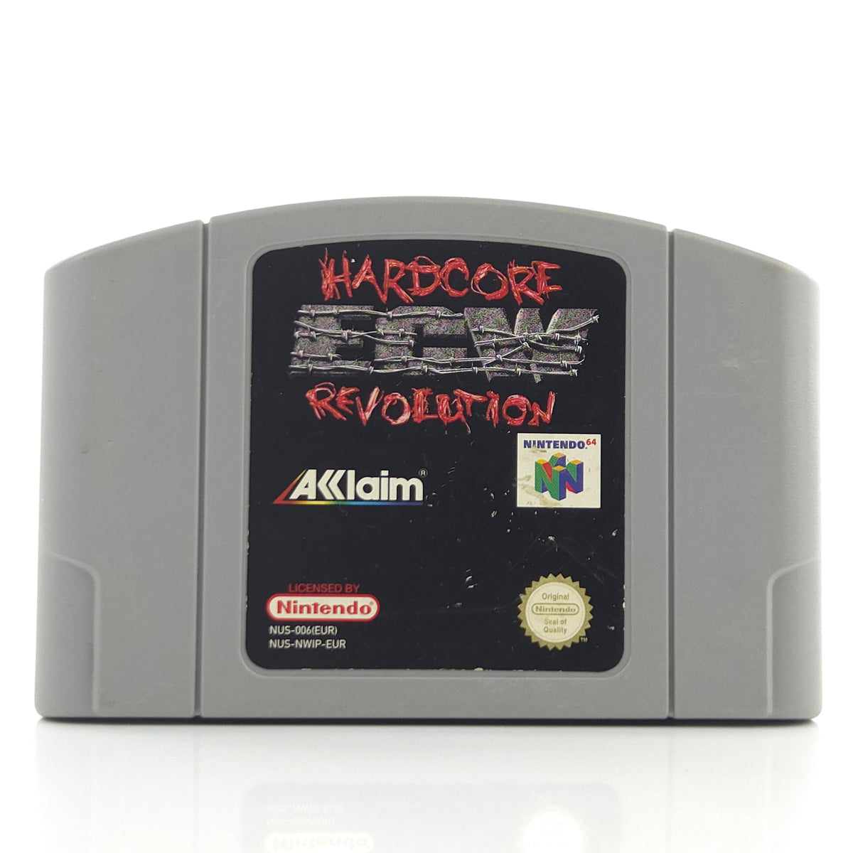 Nintendo 64 Spiel Hardcore ECW Revolution Modul