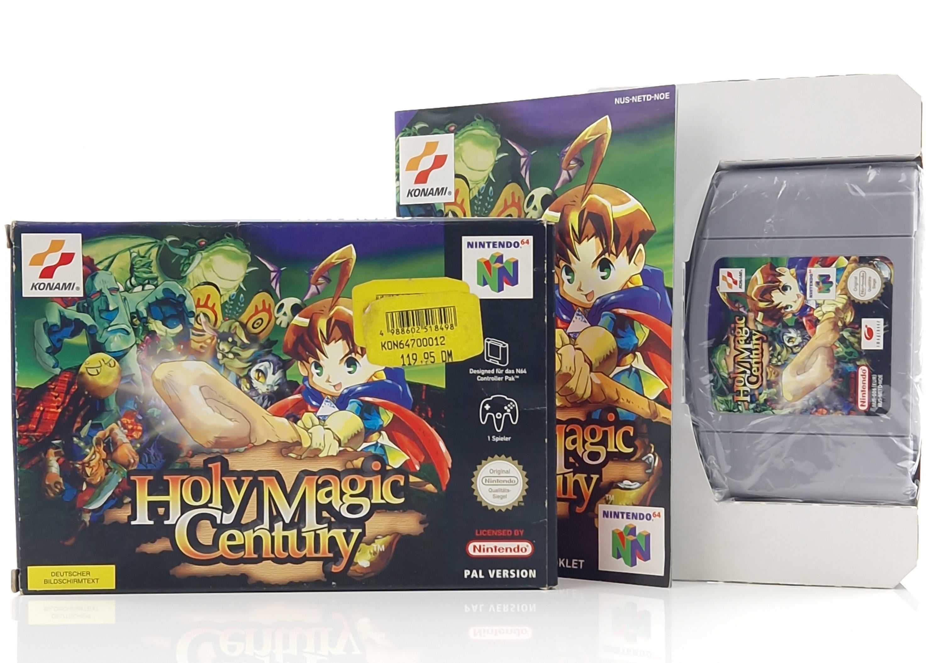 Nintendo 64 Spiel – Holy Magic Century N64 Modul OVP PAL