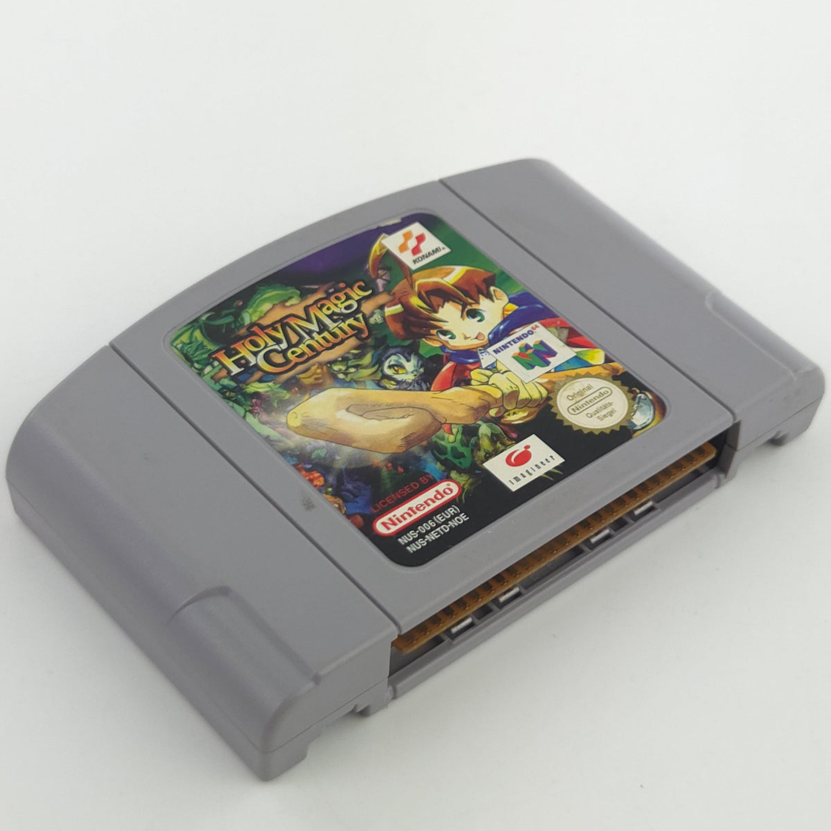 Nintendo 64 Spiel: Holy Magic Century - N64 Modul Cartridge (PAL EUR) Konami