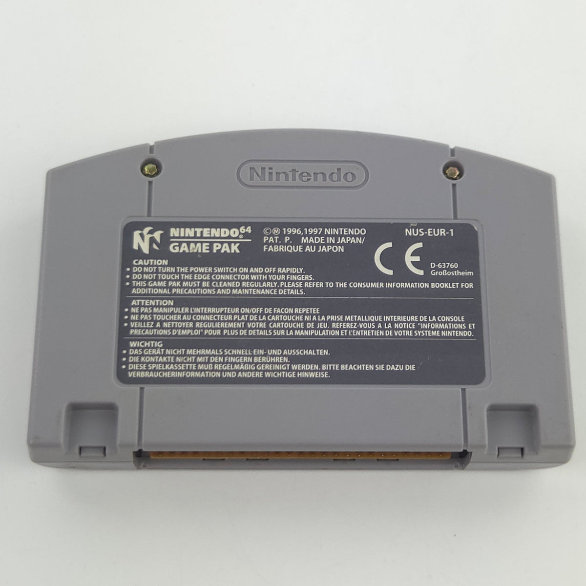 Nintendo 64 Spiel: Holy Magic Century - N64 Modul Cartridge (PAL EUR) Konami