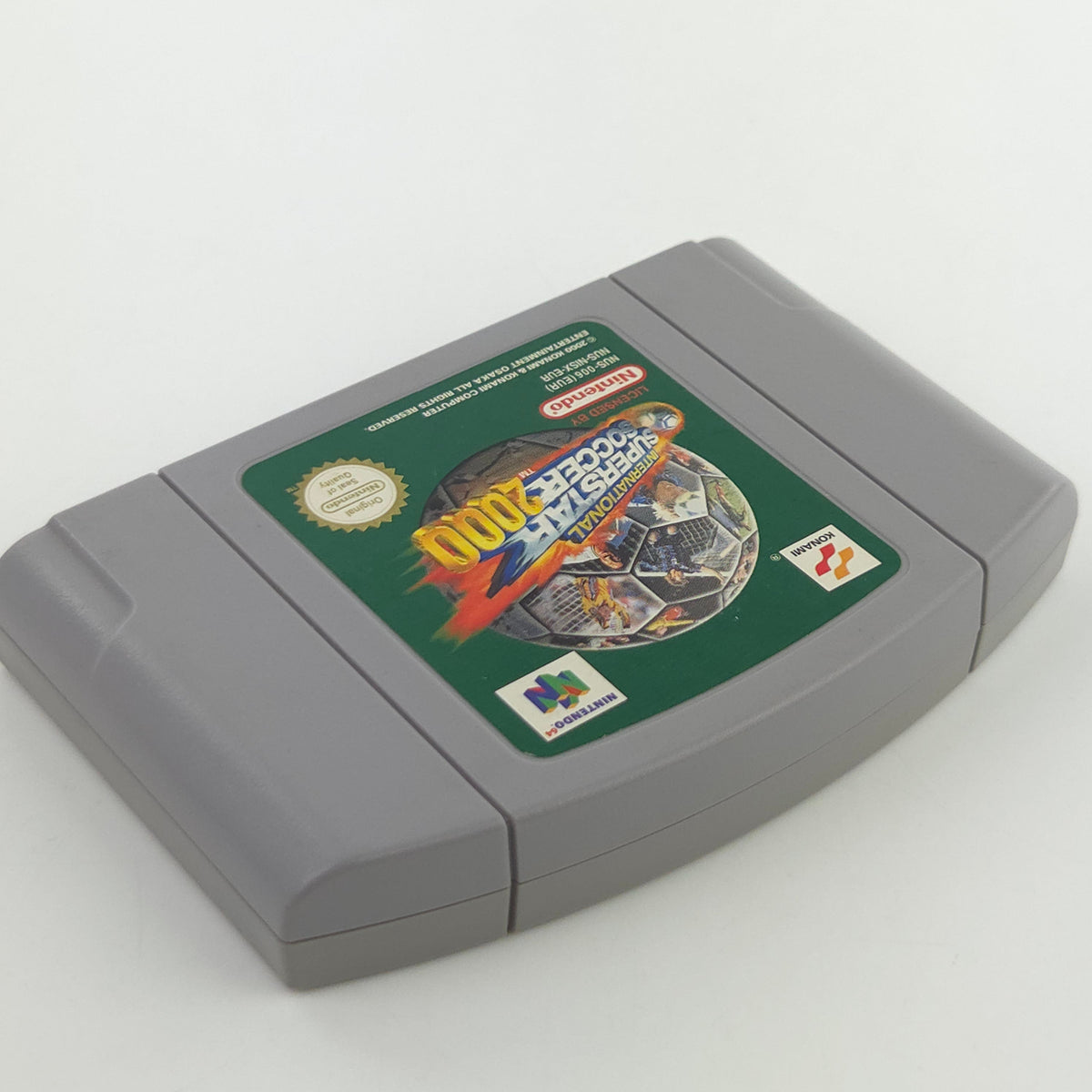 Nintendo 64 Spiel: International Superstar Soccer 2000 - N64 Modul (PAL EUR)