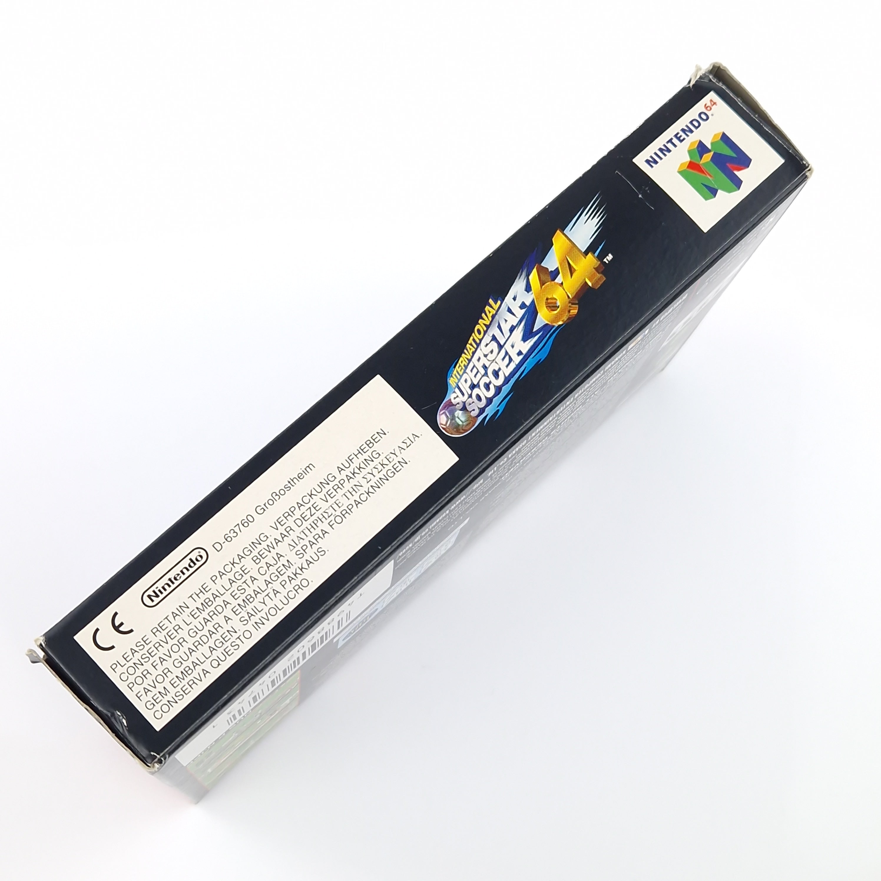 Nintendo 64 Spiel – International Superstar Soccer 64 (OVP)