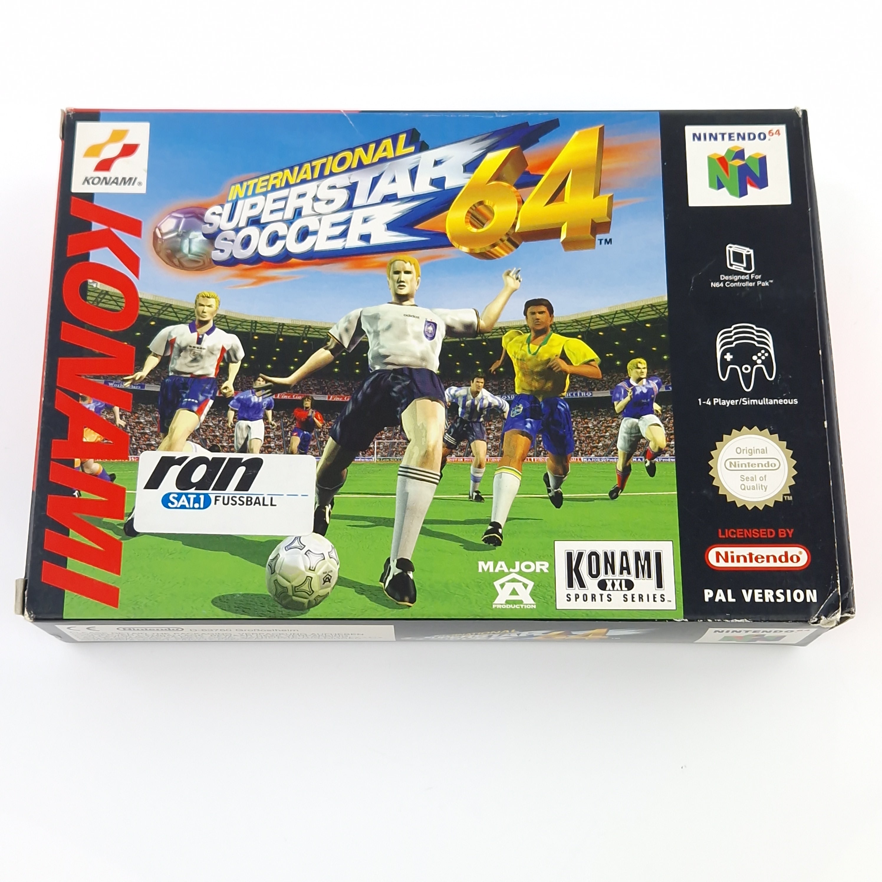 Nintendo 64 Spiel – International Superstar Soccer 64 (OVP)