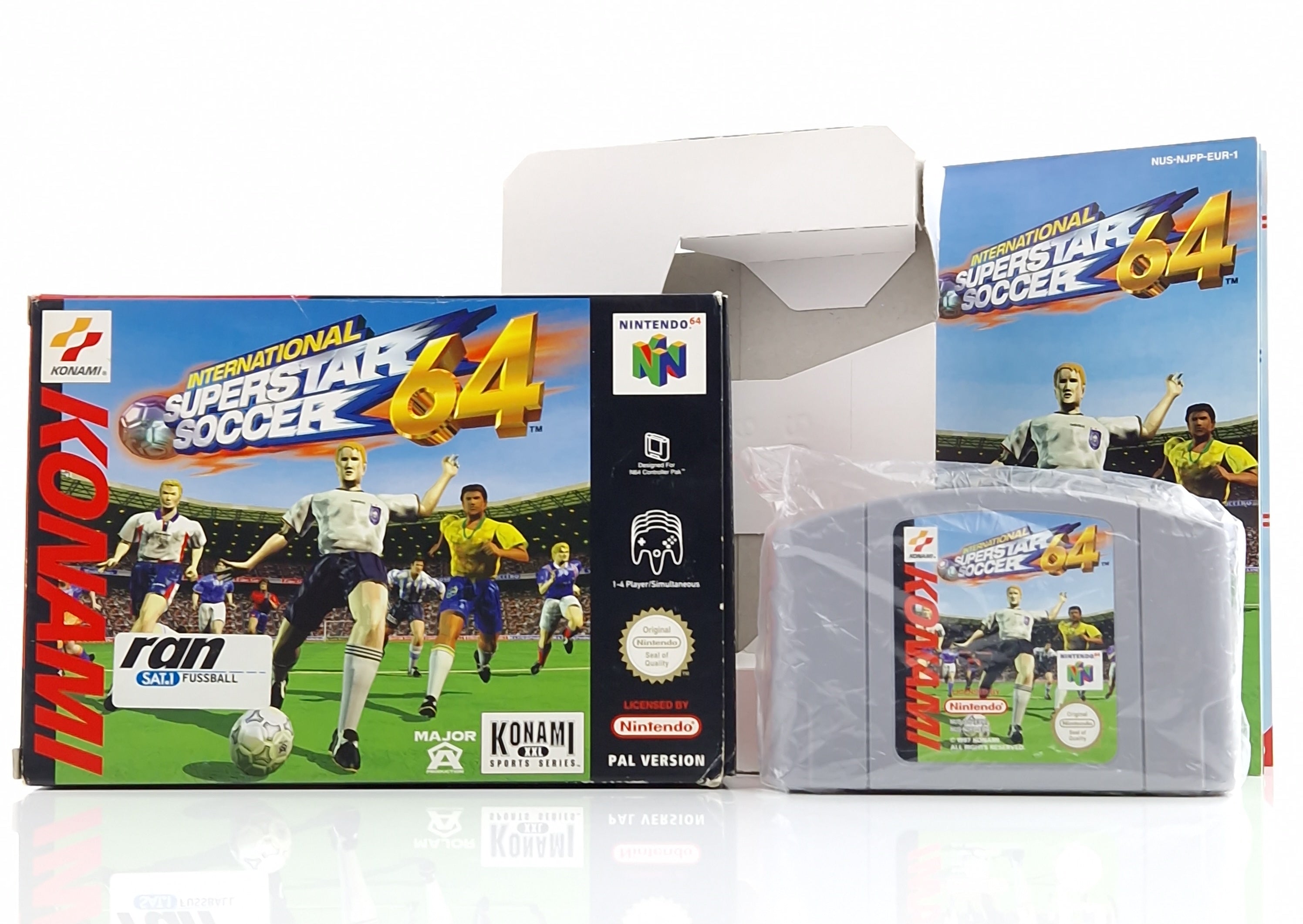 Nintendo 64 Spiel – International Superstar Soccer 64 (OVP)