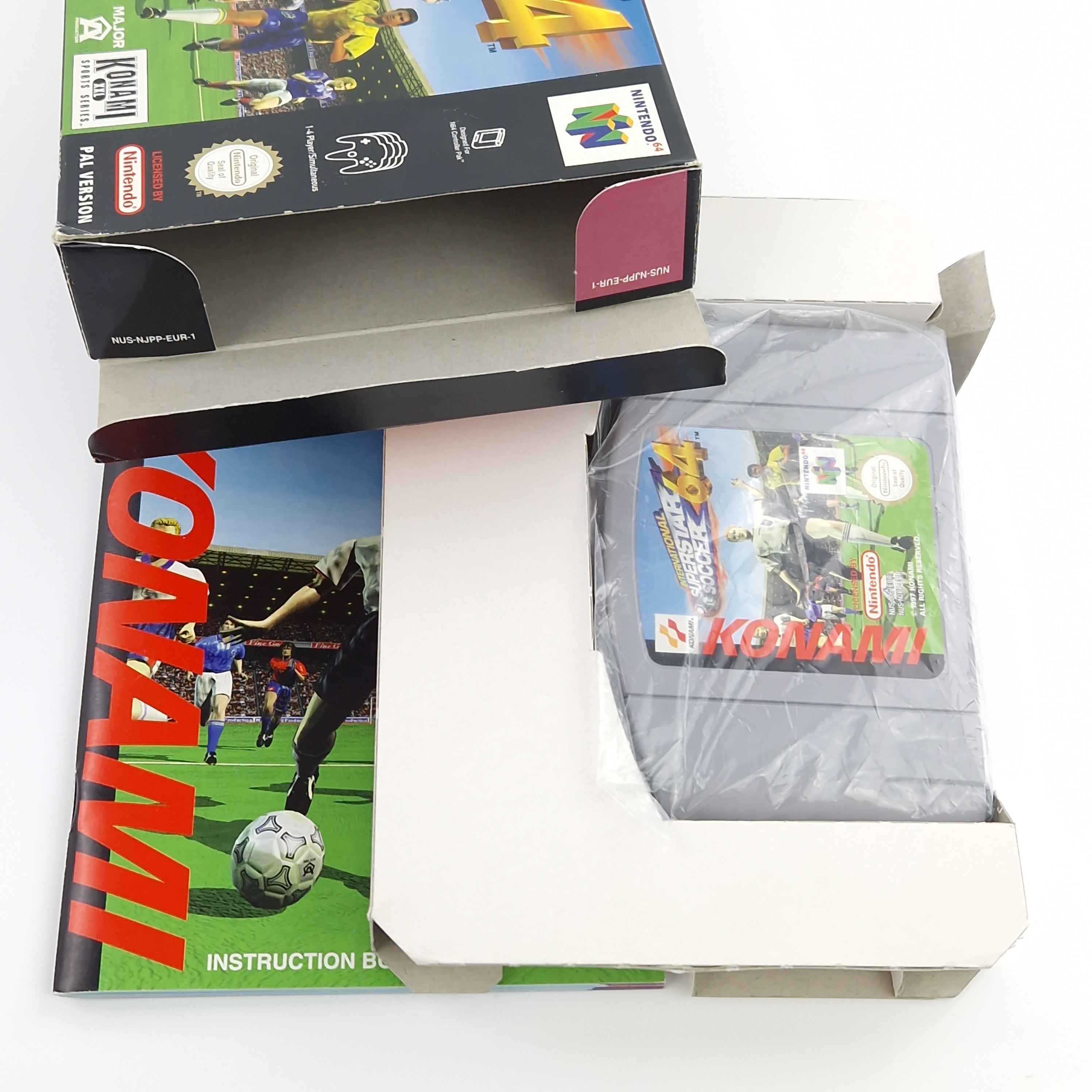 Nintendo 64 Spiel – International Superstar Soccer 64 (OVP)