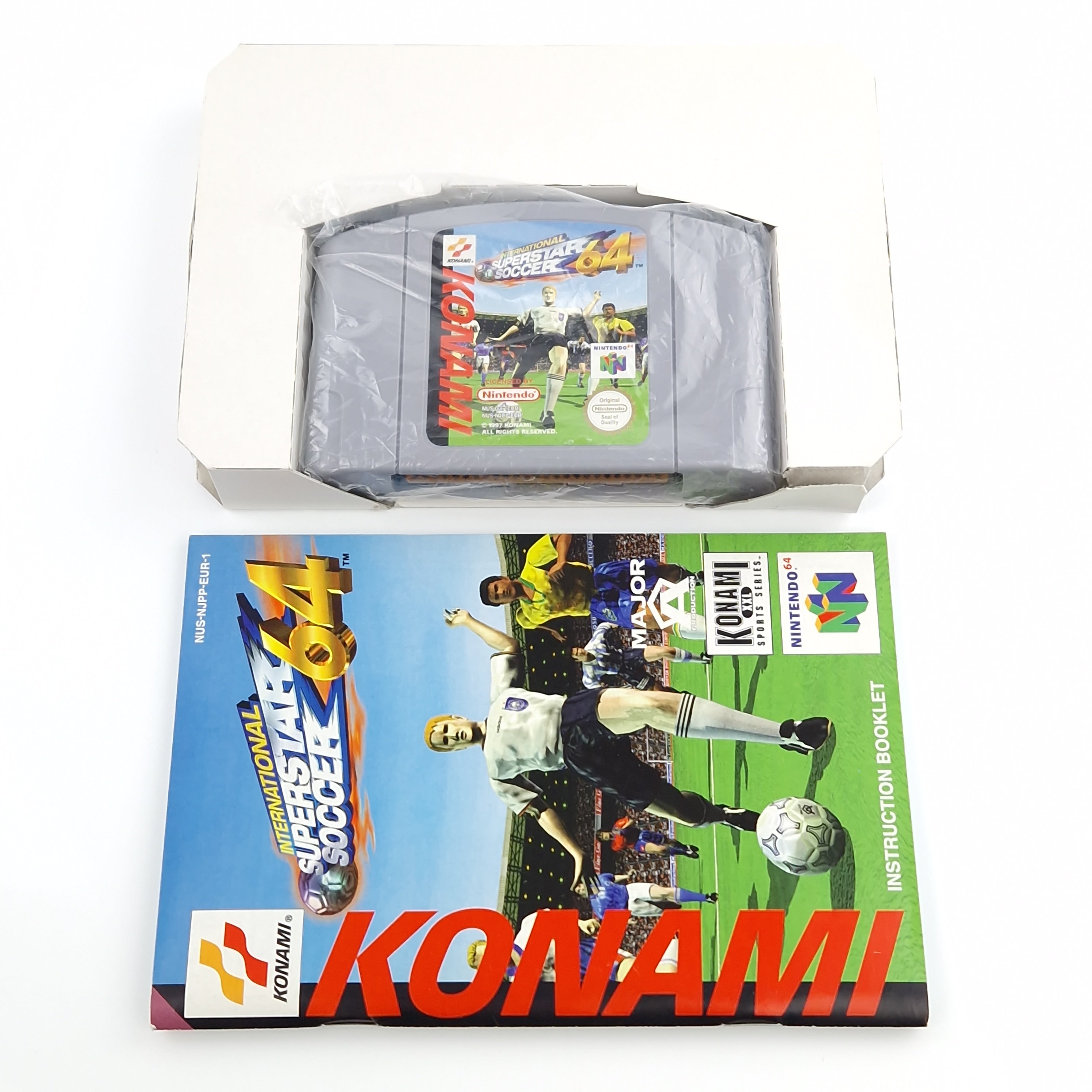 Nintendo 64 Spiel – International Superstar Soccer 64 (OVP)