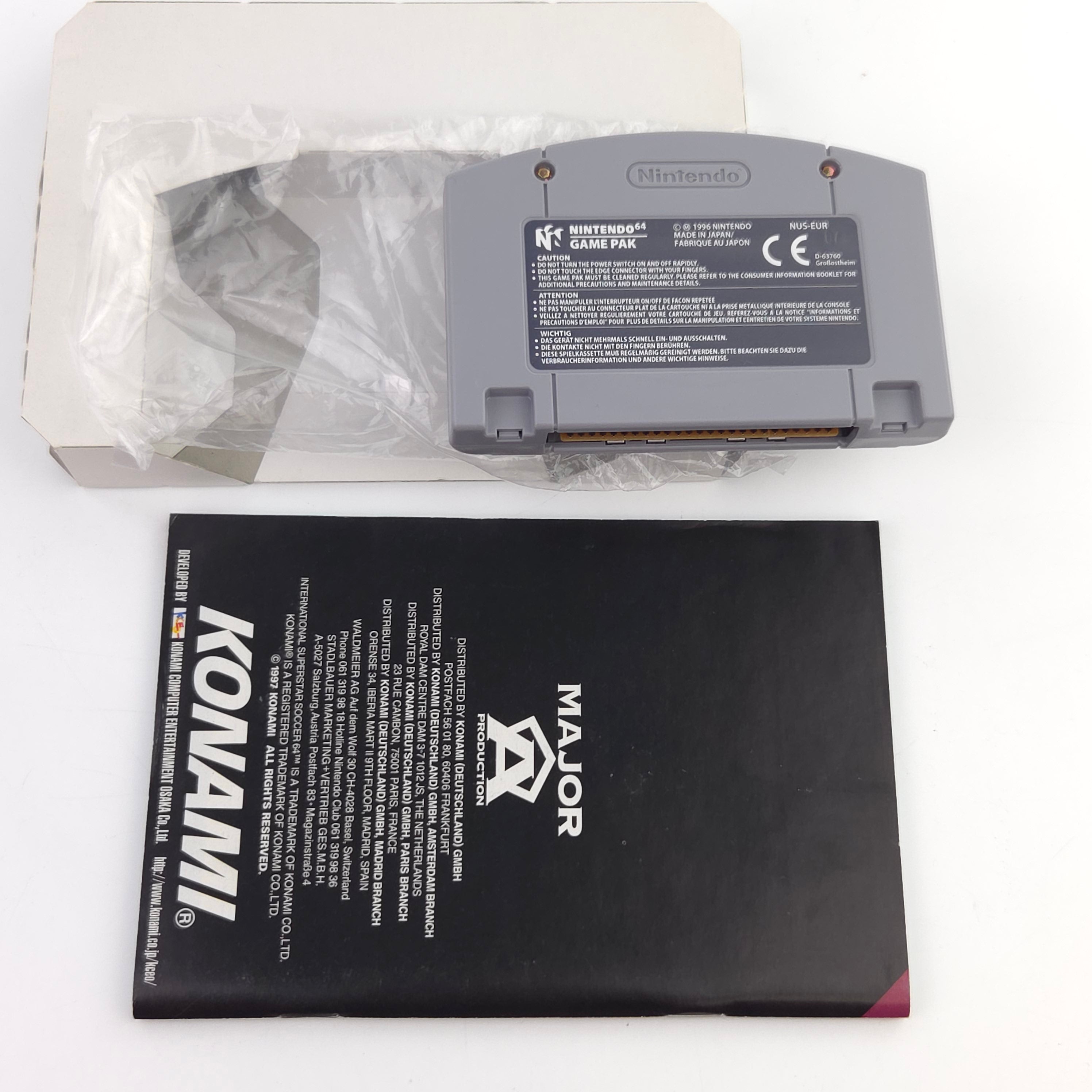 Nintendo 64 Spiel – International Superstar Soccer 64 OVP