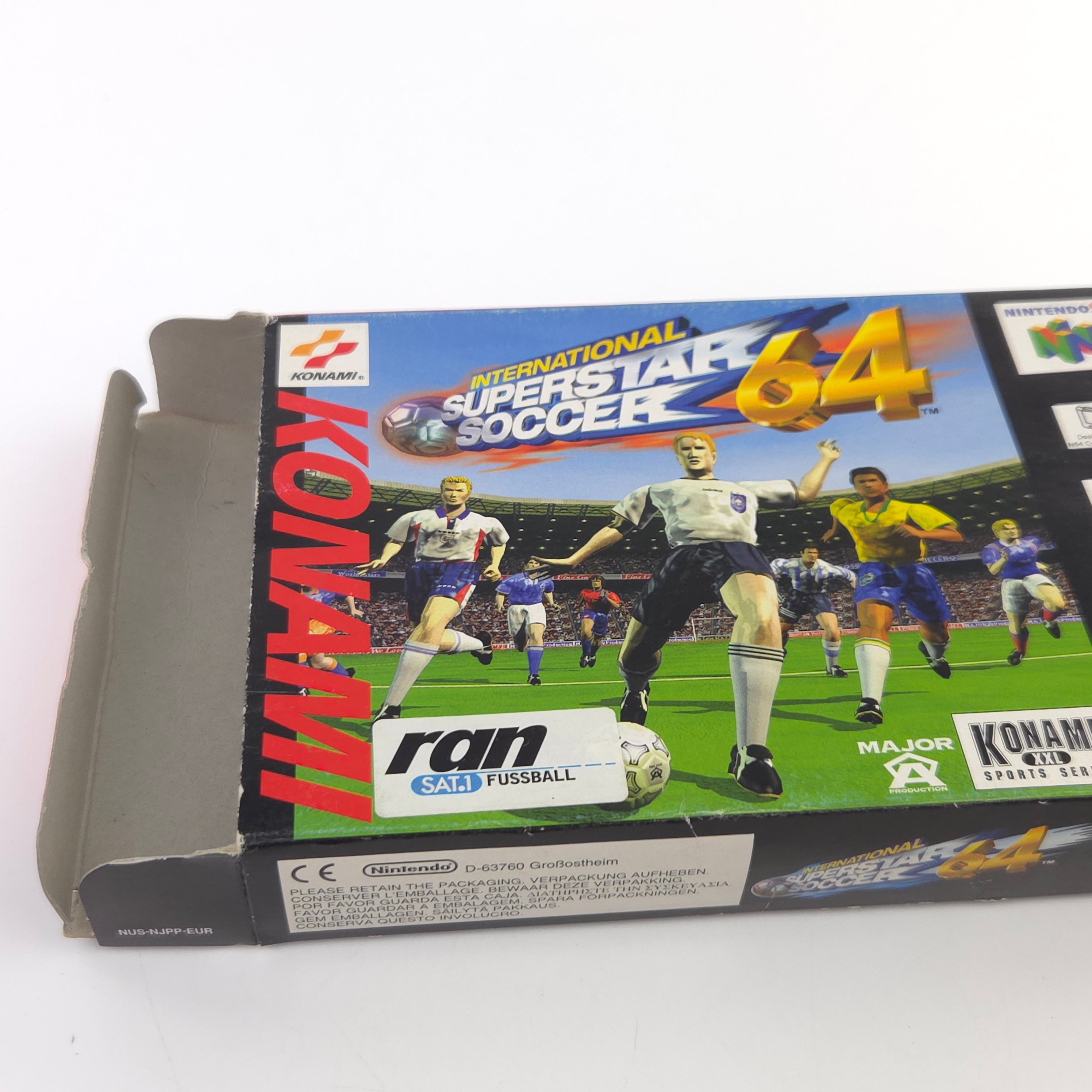 Nintendo 64 Spiel – International Superstar Soccer 64 OVP