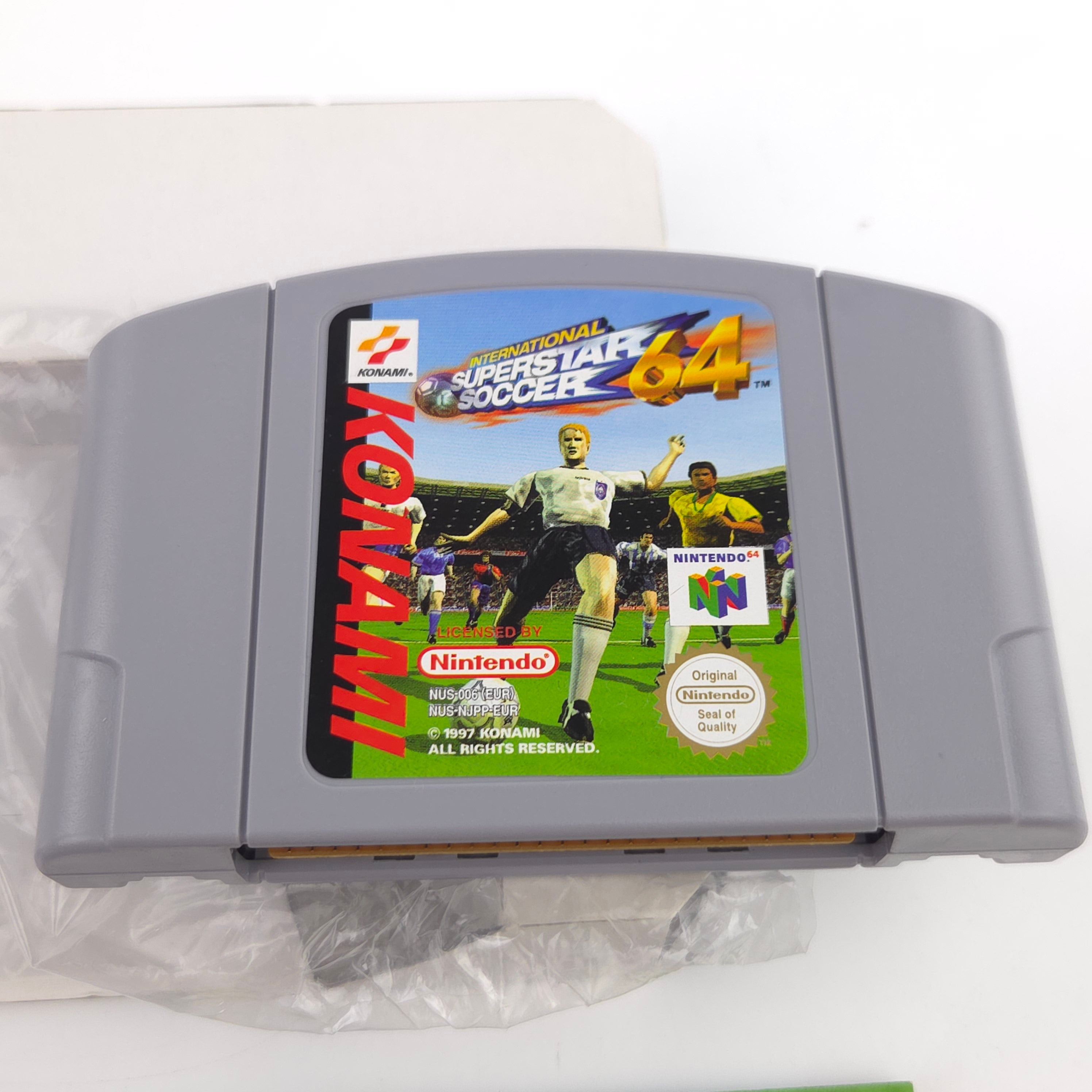 Nintendo 64 Spiel – International Superstar Soccer 64 OVP