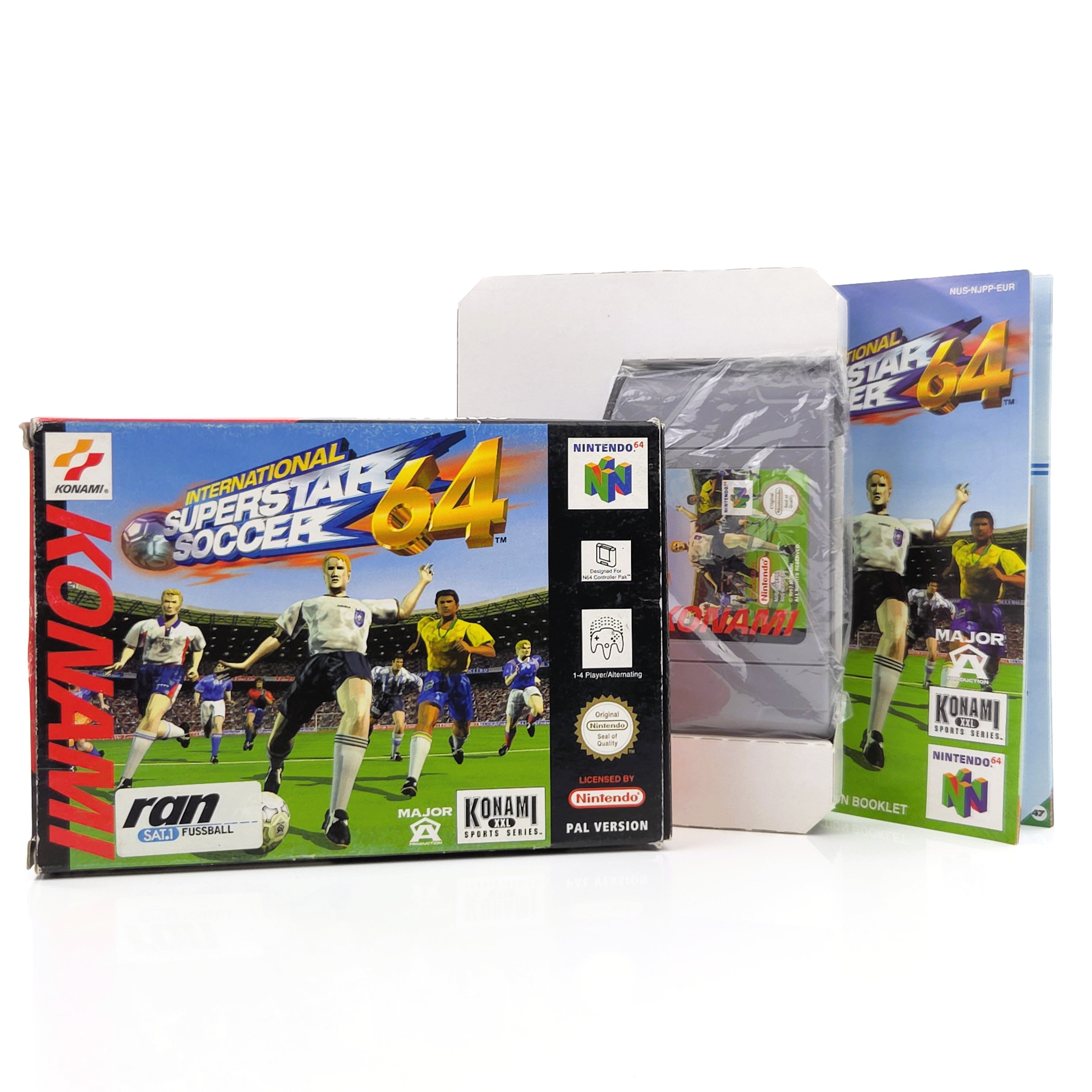 Nintendo 64 Spiel – International Superstar Soccer 64 OVP