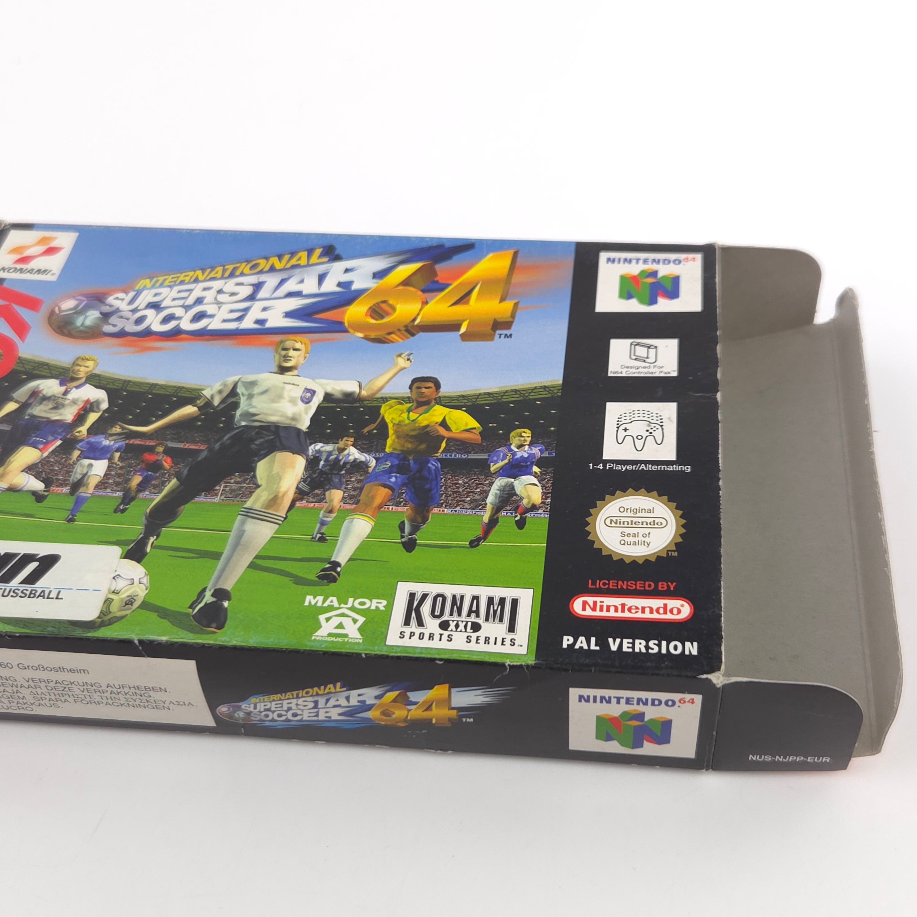 Nintendo 64 Spiel – International Superstar Soccer 64 OVP