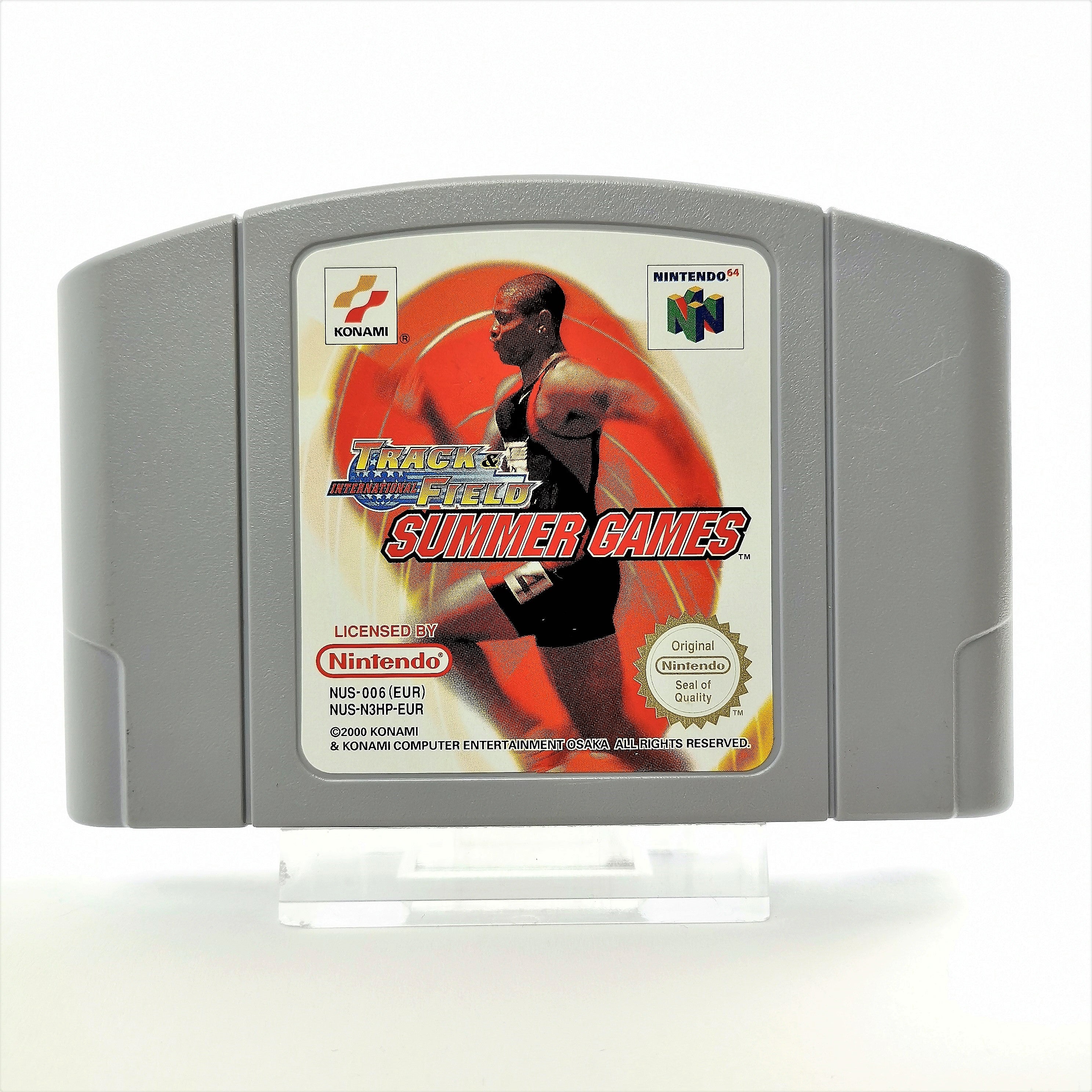 Nintendo 64 Spiel – International Track Field Summer Games PAL