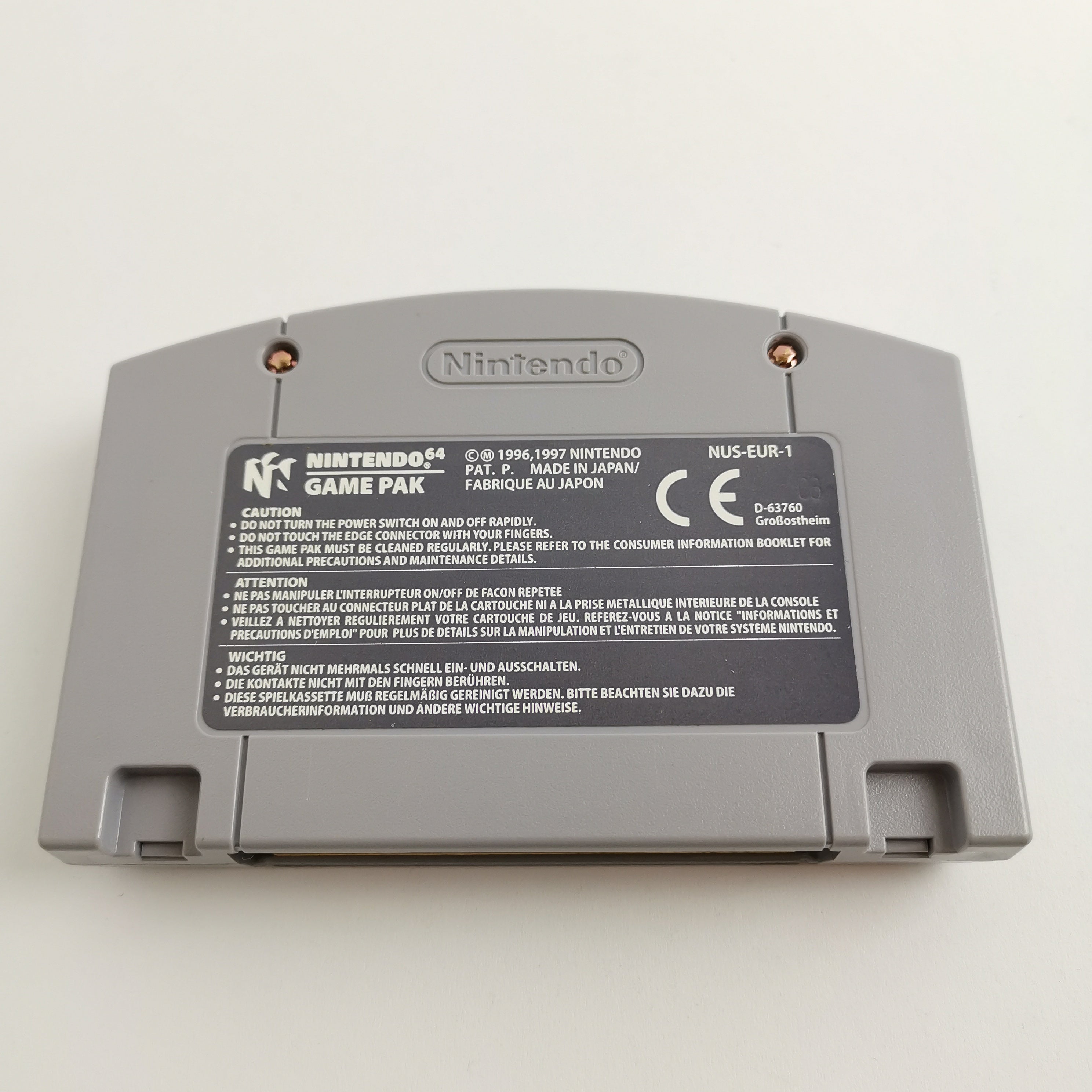 Nintendo 64 Spiel – International Track Field Summer Games PAL