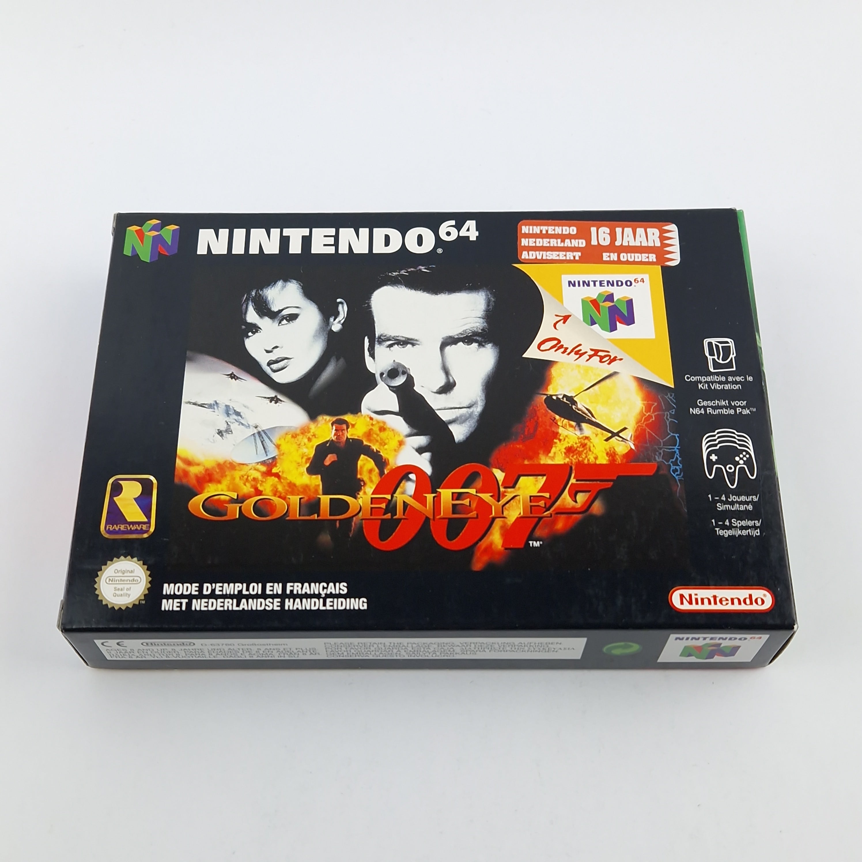 Nintendo 64 Spiel – James Bond Golden Eye 007 (N64 PAL OVP)