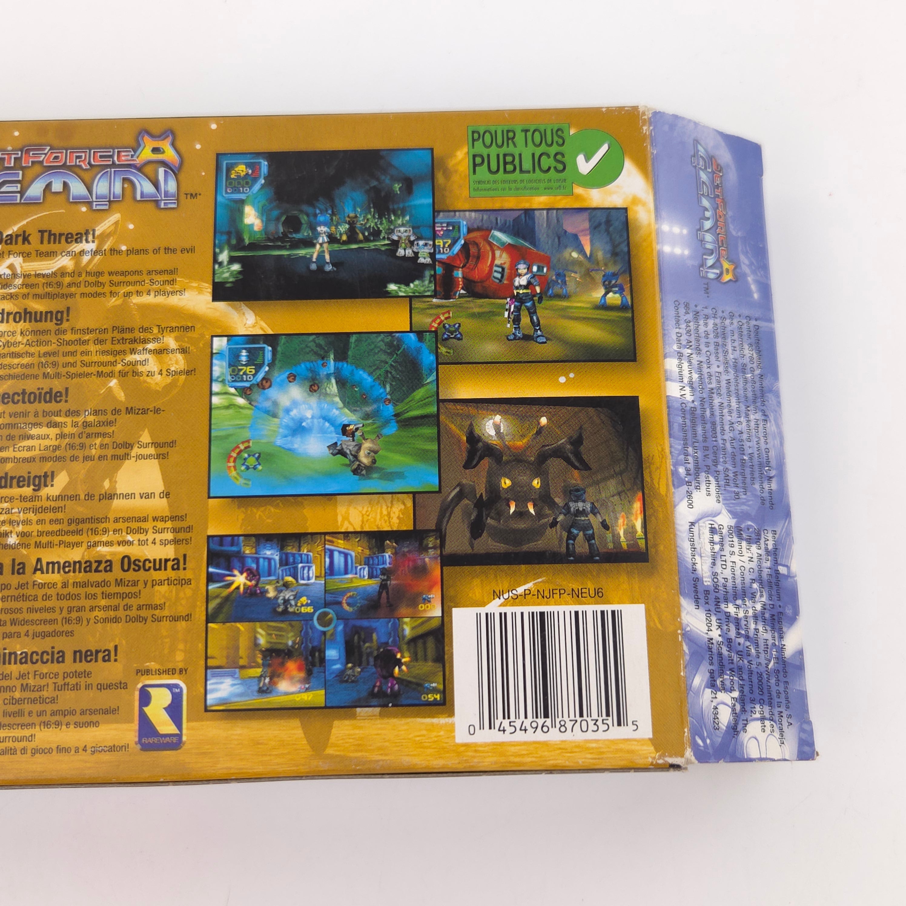 Nintendo 64 Spiel – Jet Force Gemini (OVP PAL)