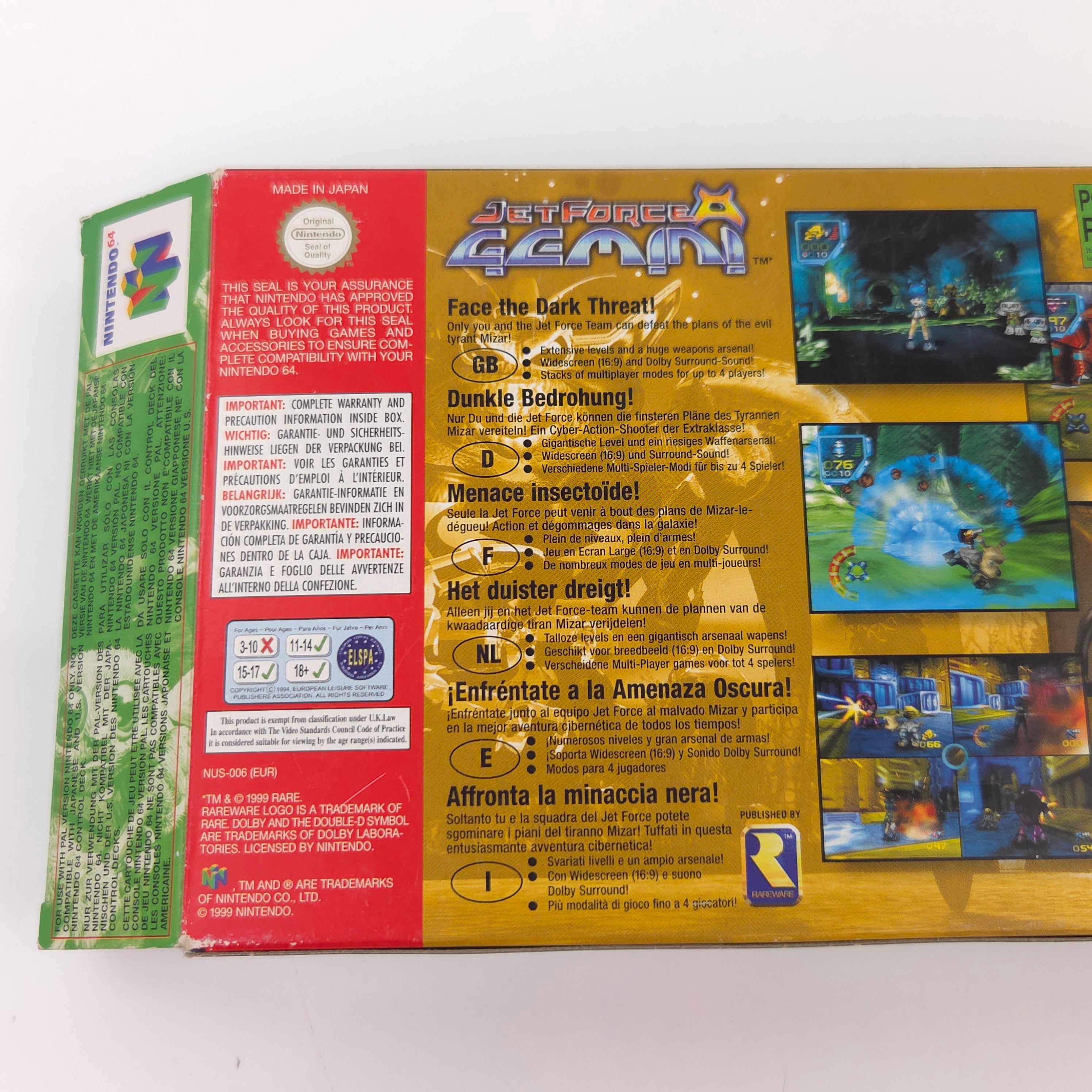 Nintendo 64 Spiel – Jet Force Gemini (OVP PAL)