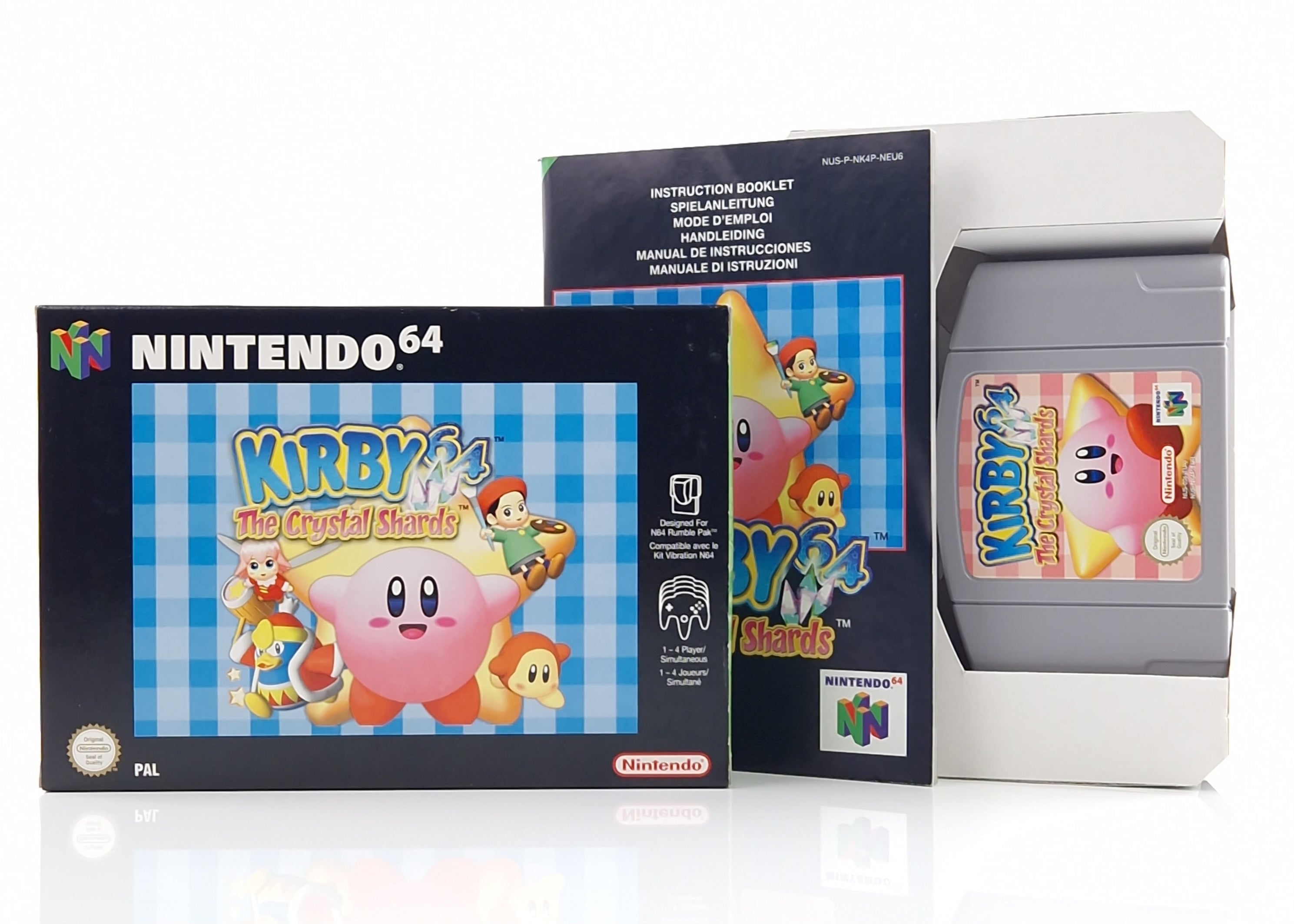 Nintendo 64 Spiel – Kirby The Crystal Shards N64 PAL OVP
