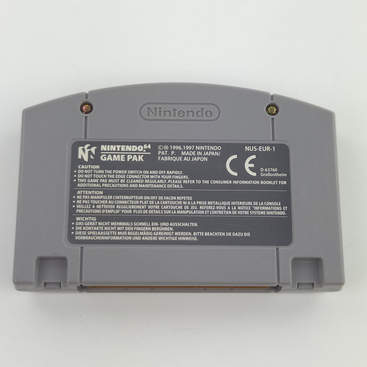 Nintendo 64 Spiel Kirby 64 The Crystal Shards PAL