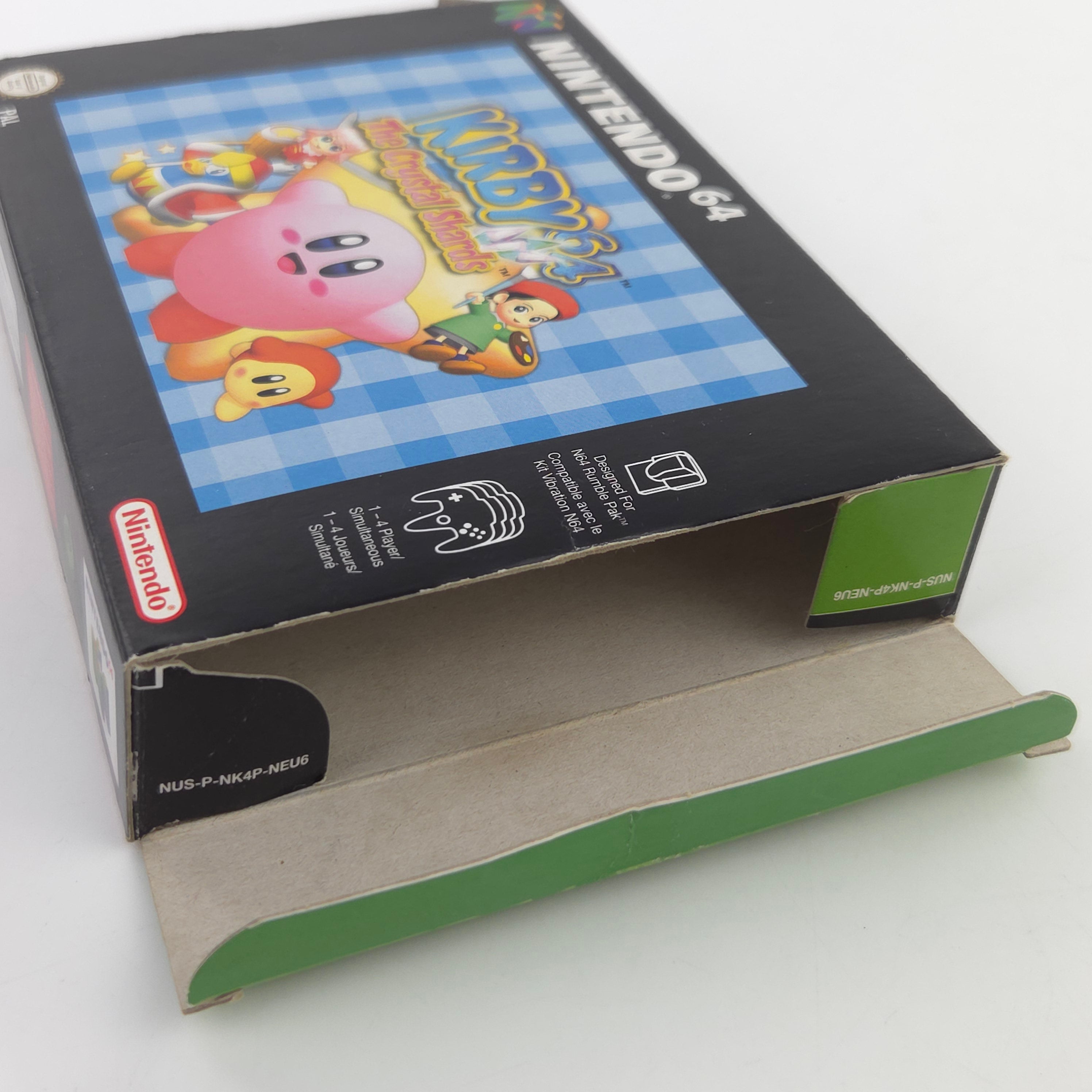 Nintendo 64 Spiel Kirby 64 The Crystal Shards N64 OVP CIB
