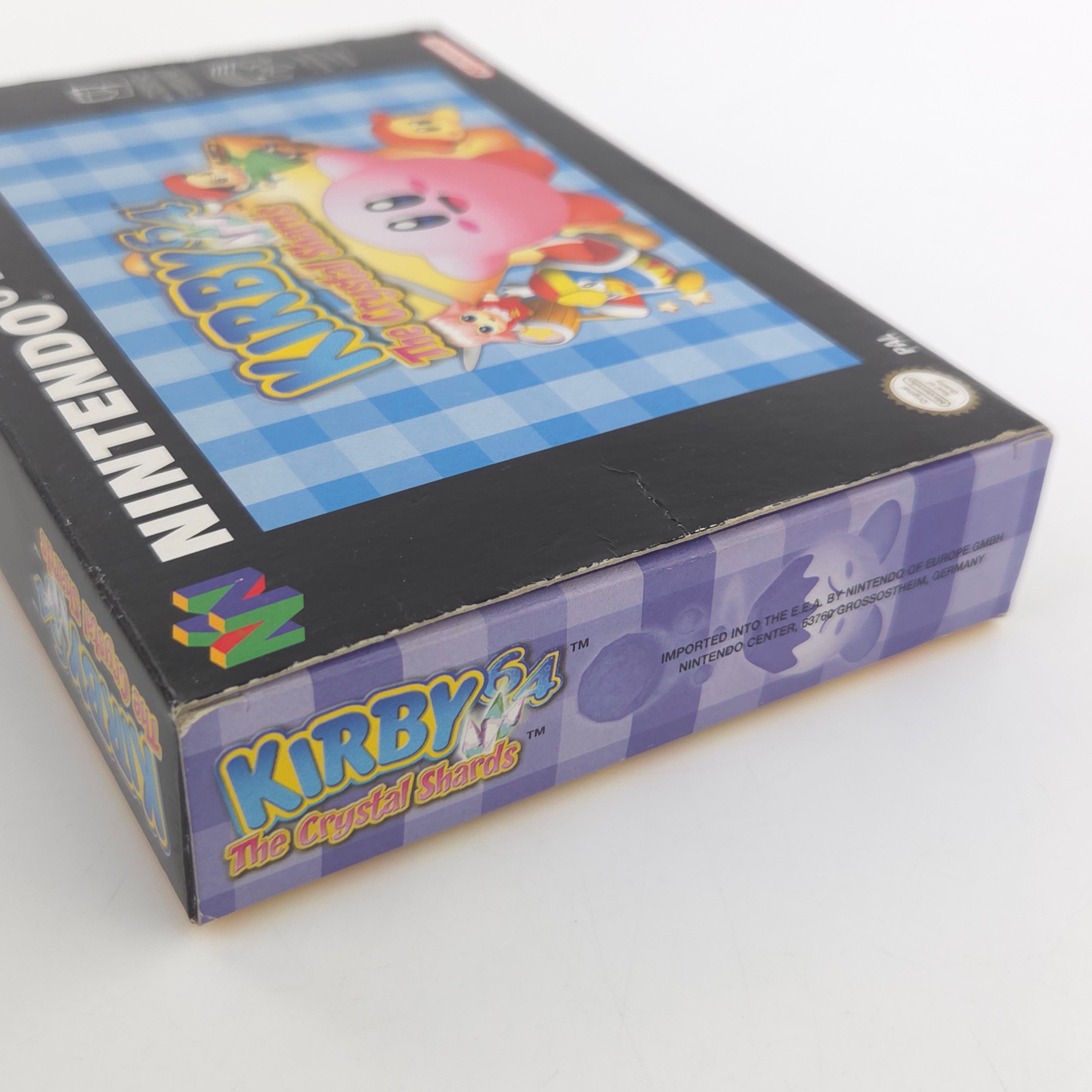 Nintendo 64 Spiel Kirby 64 The Crystal Shards N64 OVP CIB
