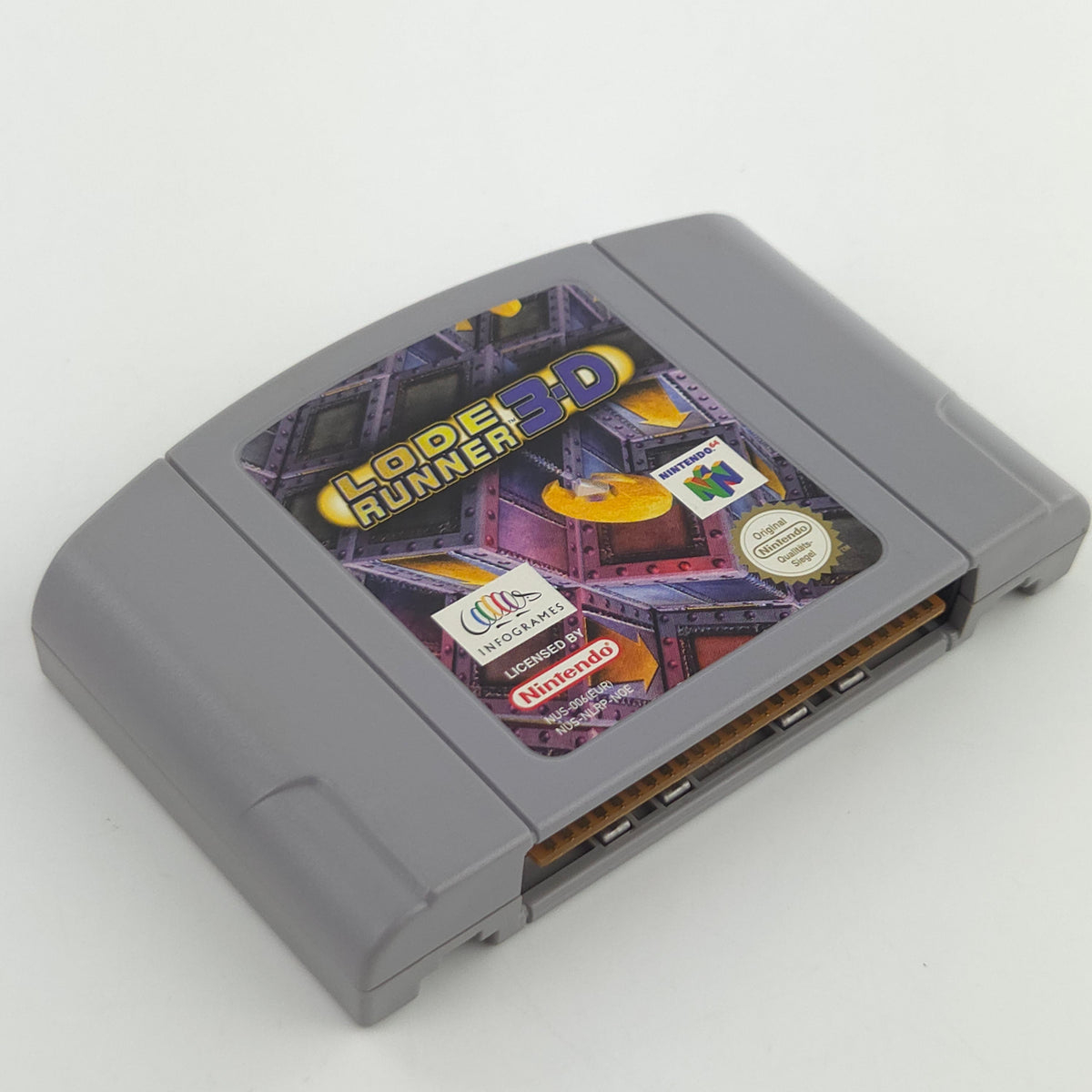 Nintendo 64 Spiel: Lode Runner 3-D - N64 Modul (PAL NOE) Infogrames