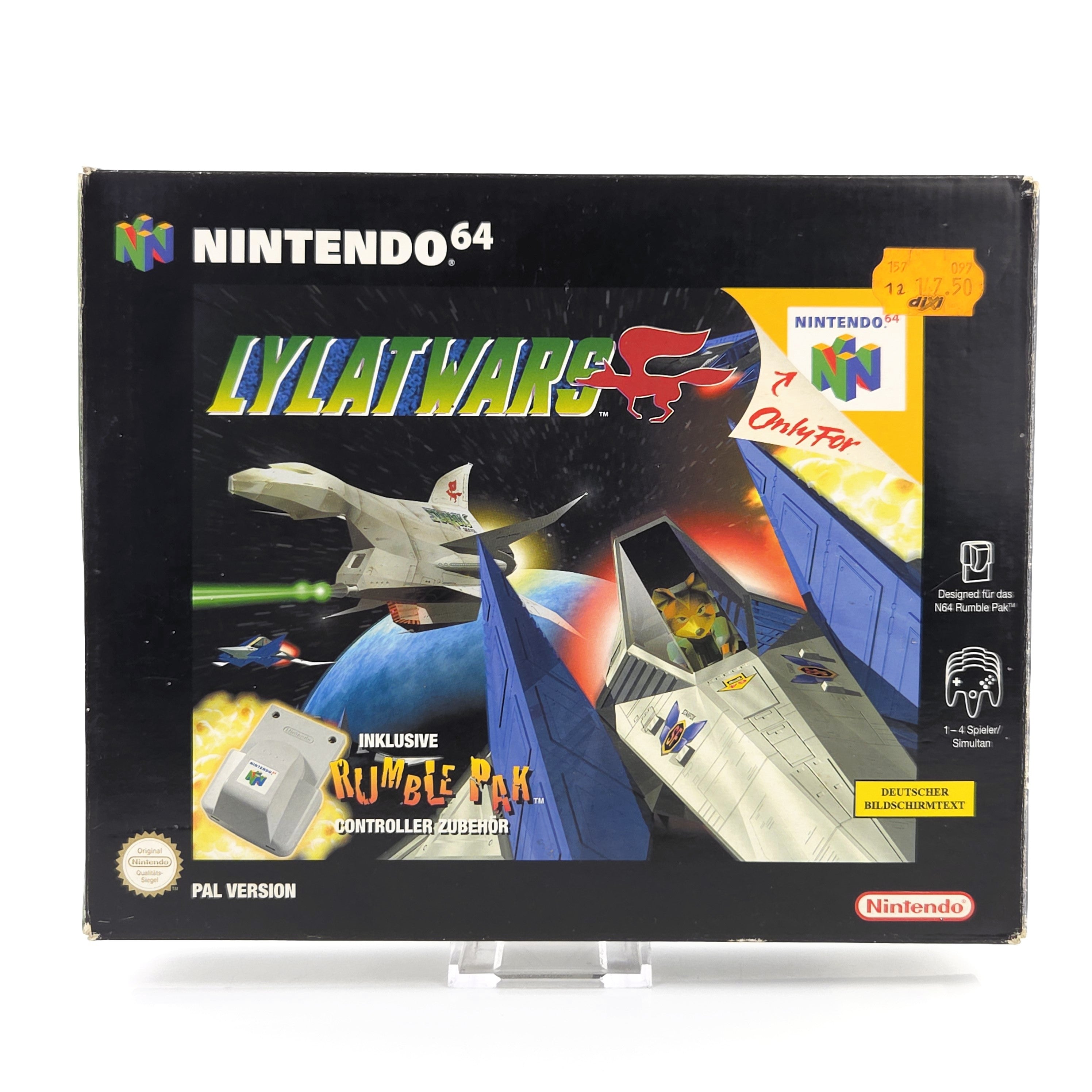 Nintendo 64 Spiel – Lylatwars (N64 OVP PAL)