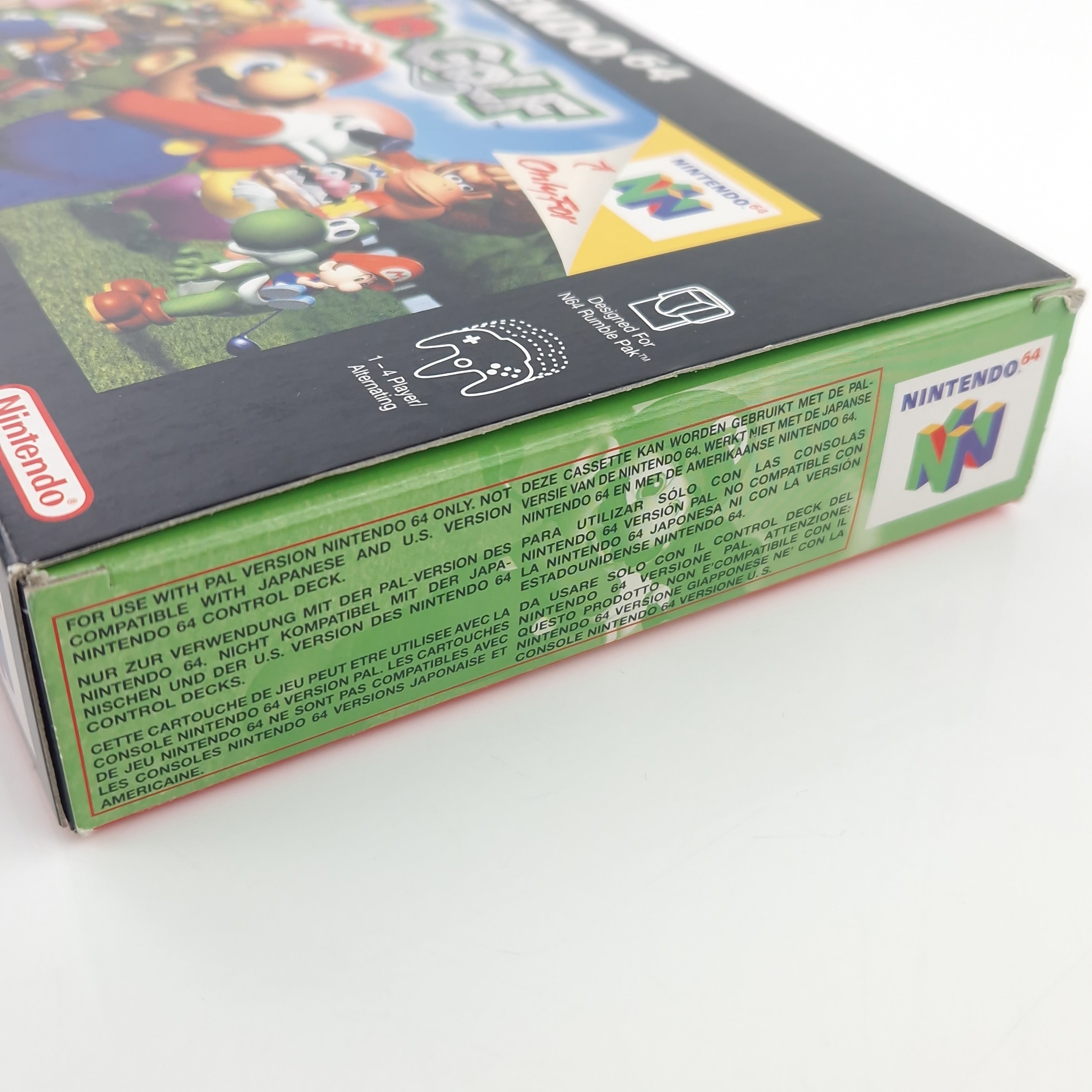 Nintendo 64 Spiel – Mario Golf N64 Modul OVP PAL CIB