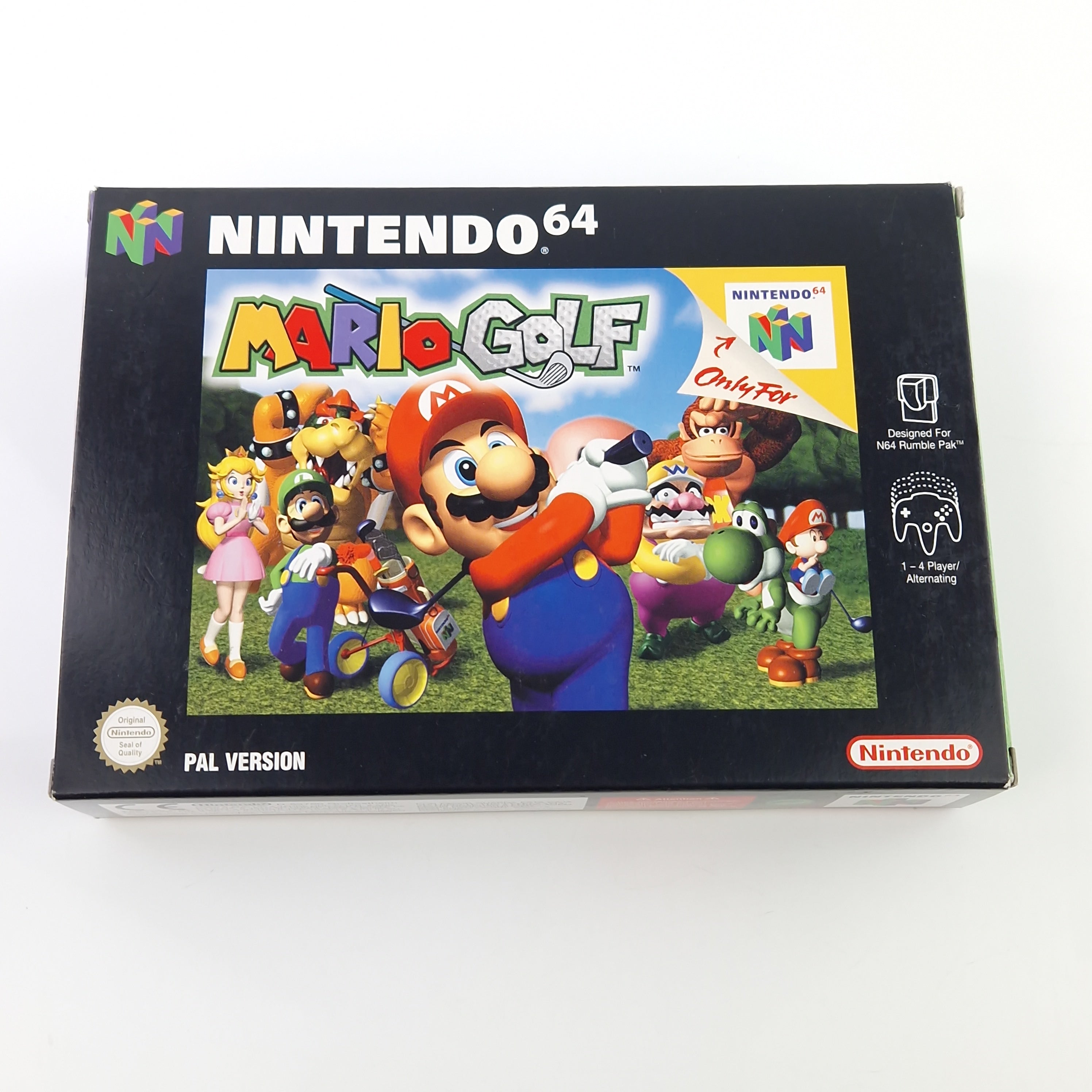 Nintendo 64 Spiel – Mario Golf N64 Modul OVP PAL CIB