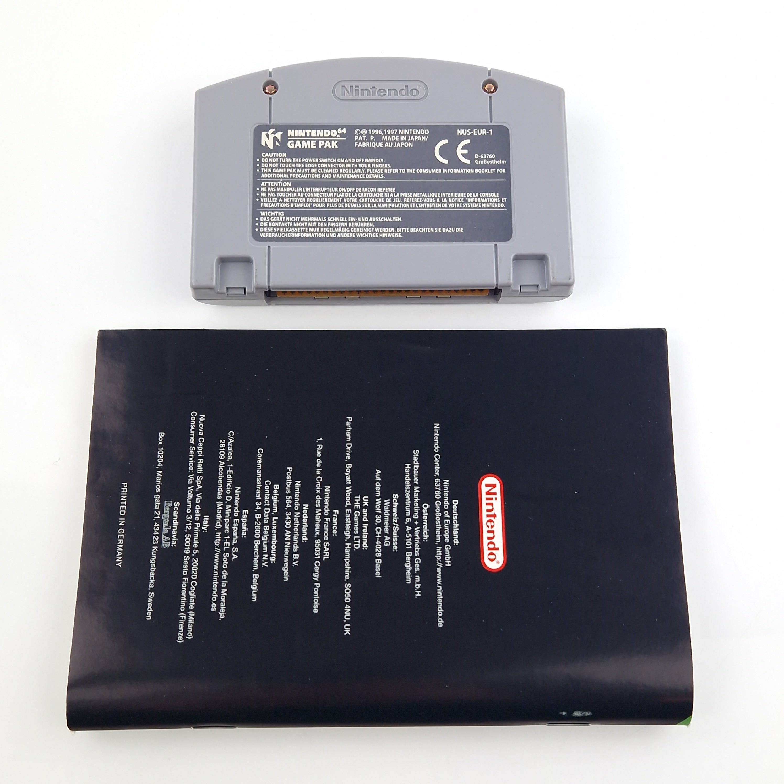 Nintendo 64 Spiel – Mario Golf N64 Modul OVP PAL CIB